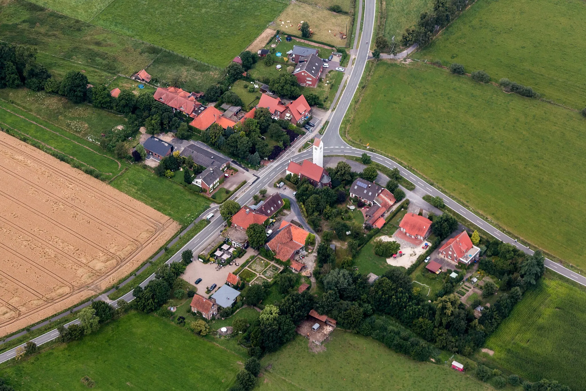 Photo showing: St. John of Nepomuk Church, Altenberge, North Rhine-Westphalia, Germany