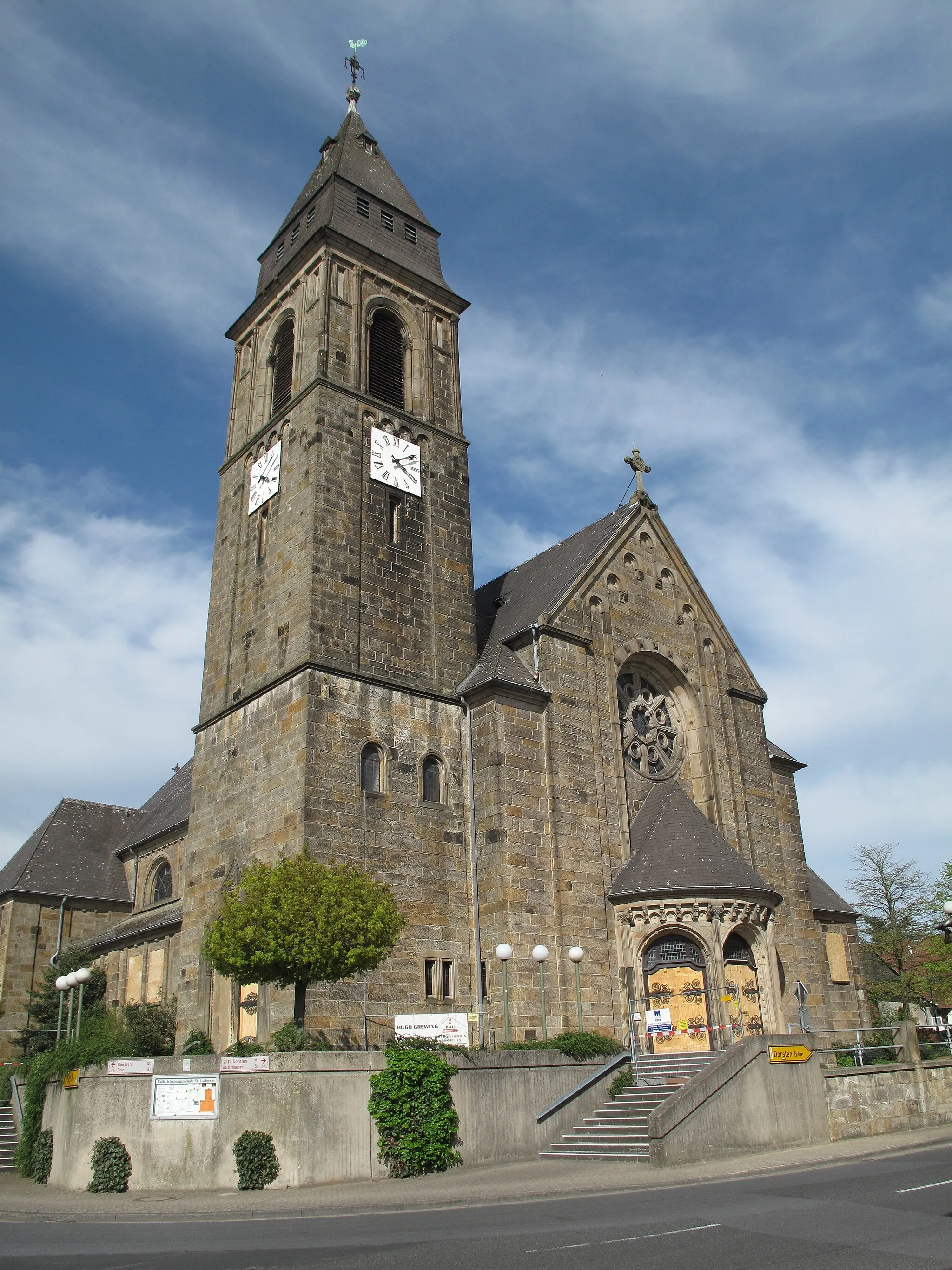 Photo showing: Schermbeck, church: Sankt Ludgeruskirche
