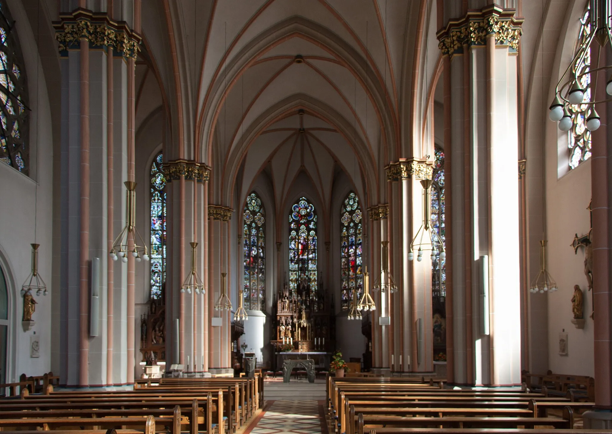 Photo showing: Recklinghausen Monument 089, Liebfrauenkirche, Innenansicht