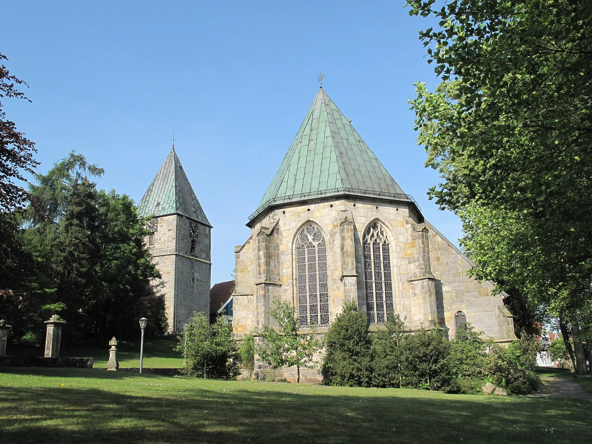 Photo showing: Gildehaus, evangelical church