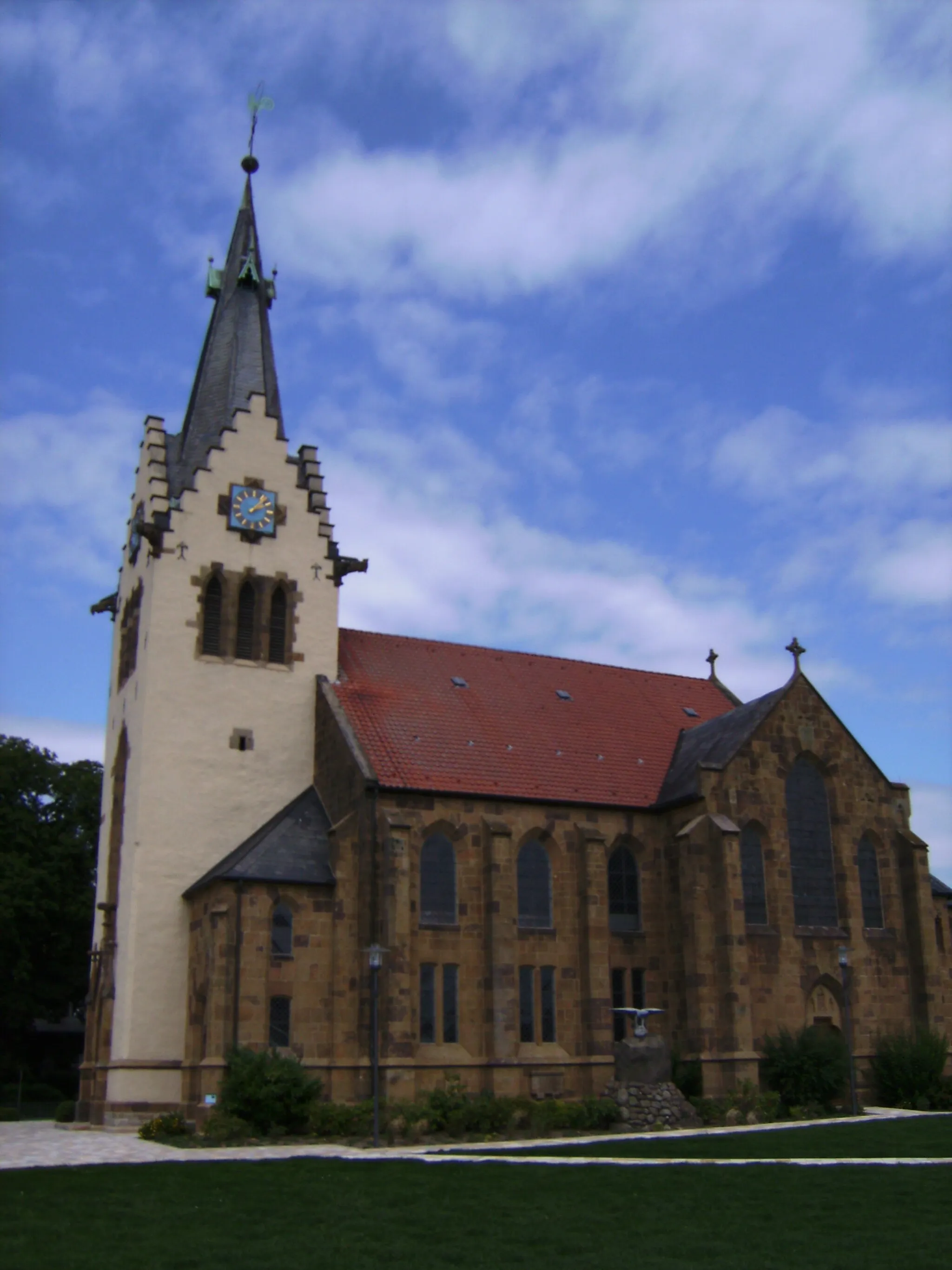 Photo showing: Church in Hilter