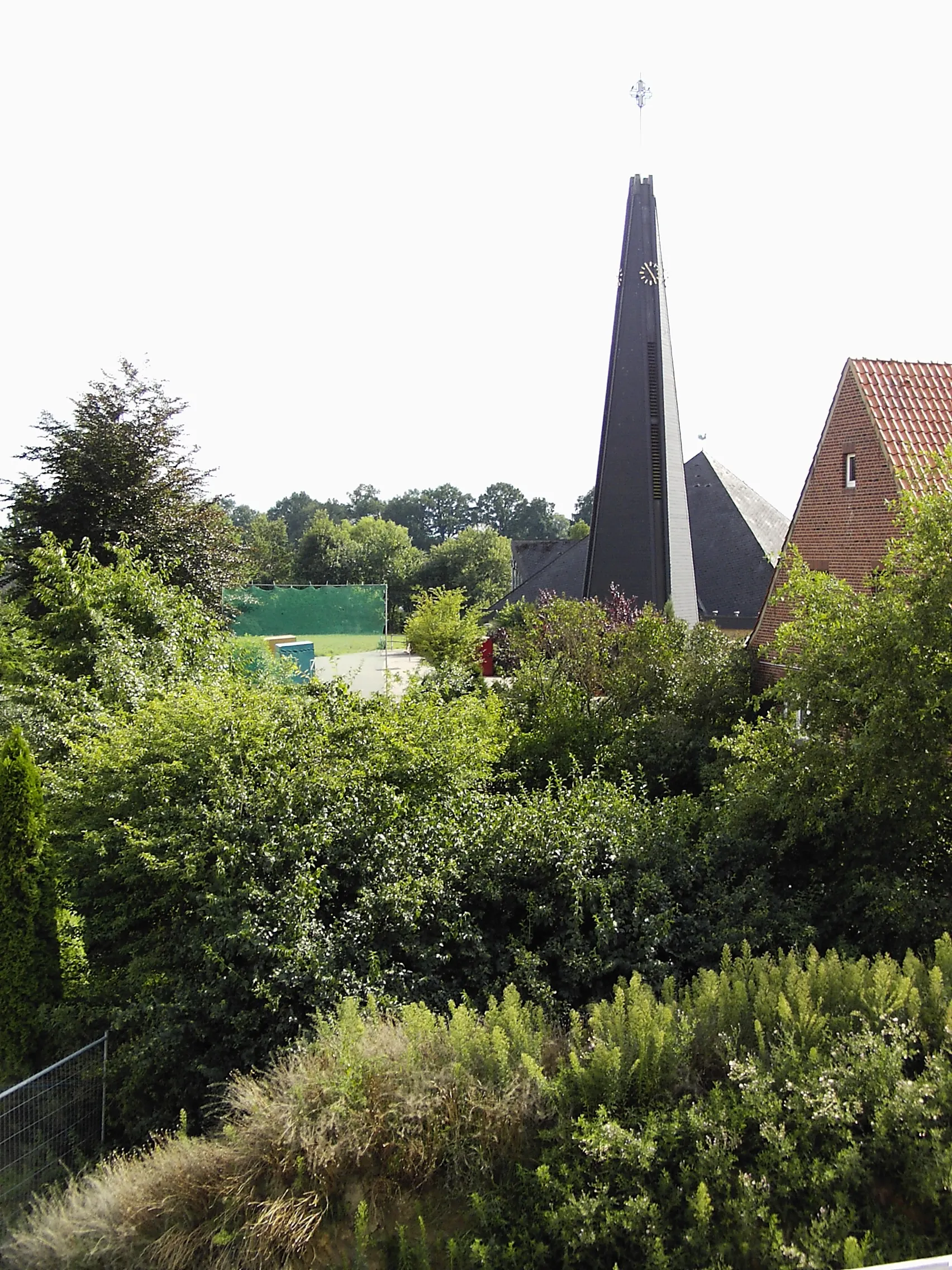 Photo showing: Münster Sprakel - Blick auf Kirchturm