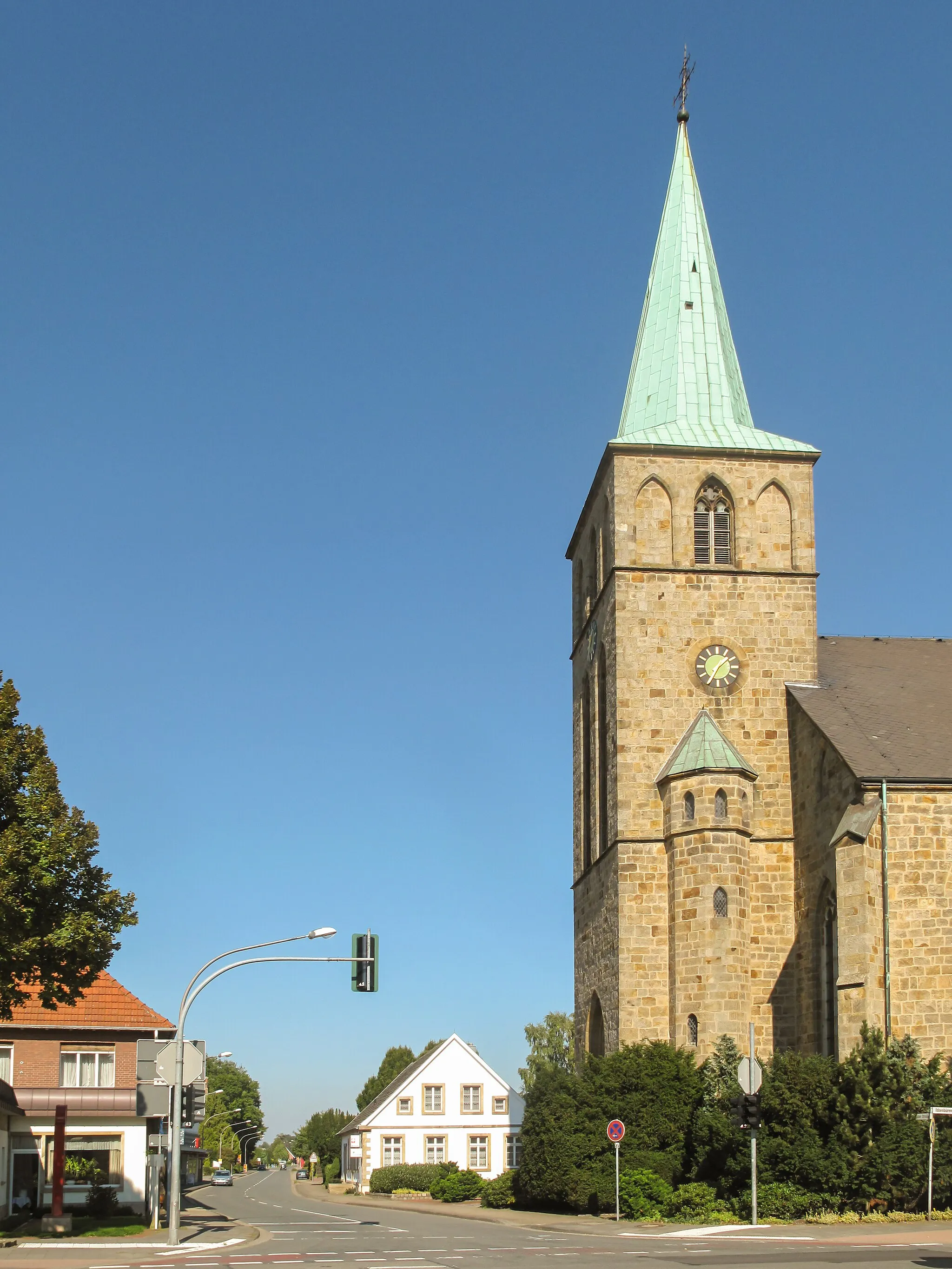 Photo showing: Hörstel, church: katholische Pfarrkirche Sankt Antonius
