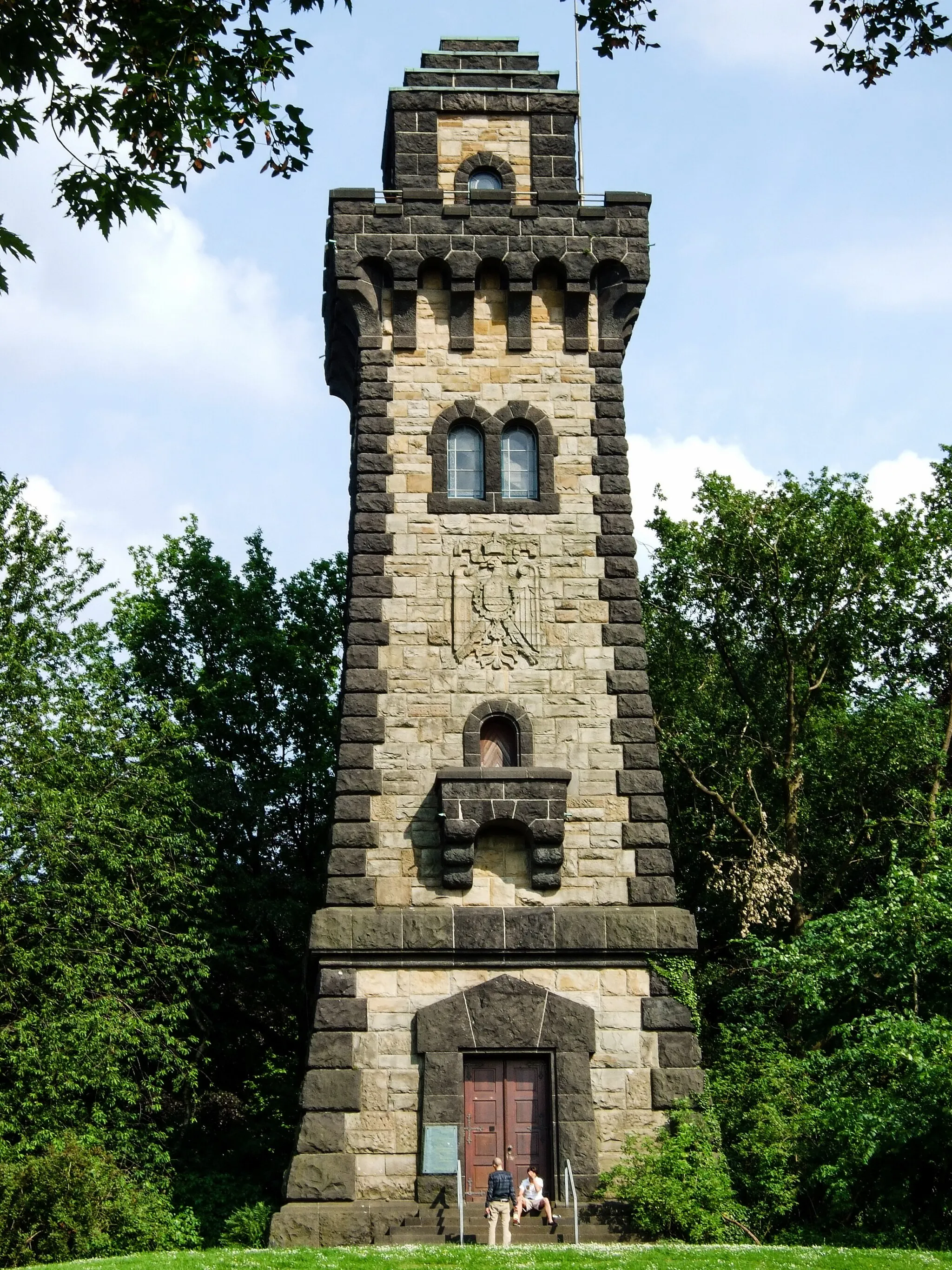 Photo showing: "Bismarckturm" (Tower of Bismarck) in Mülheim/Ruhr