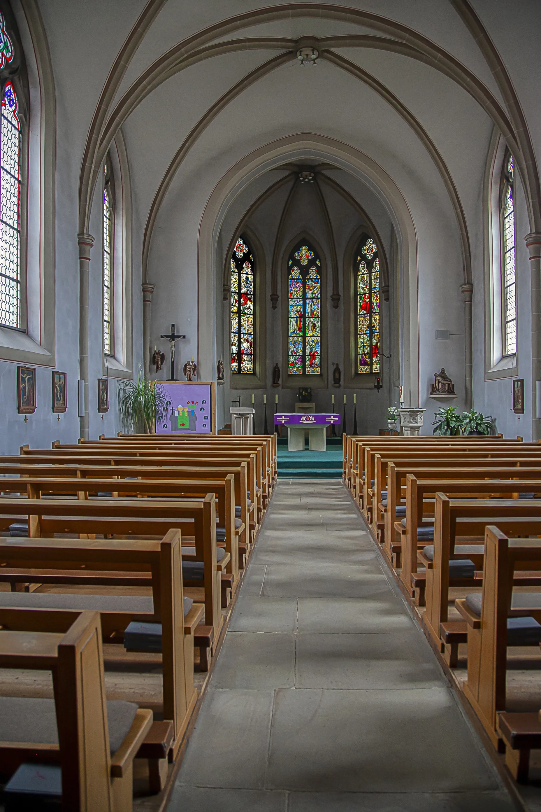 Photo showing: Hembergen St. Servatius, Innenansicht