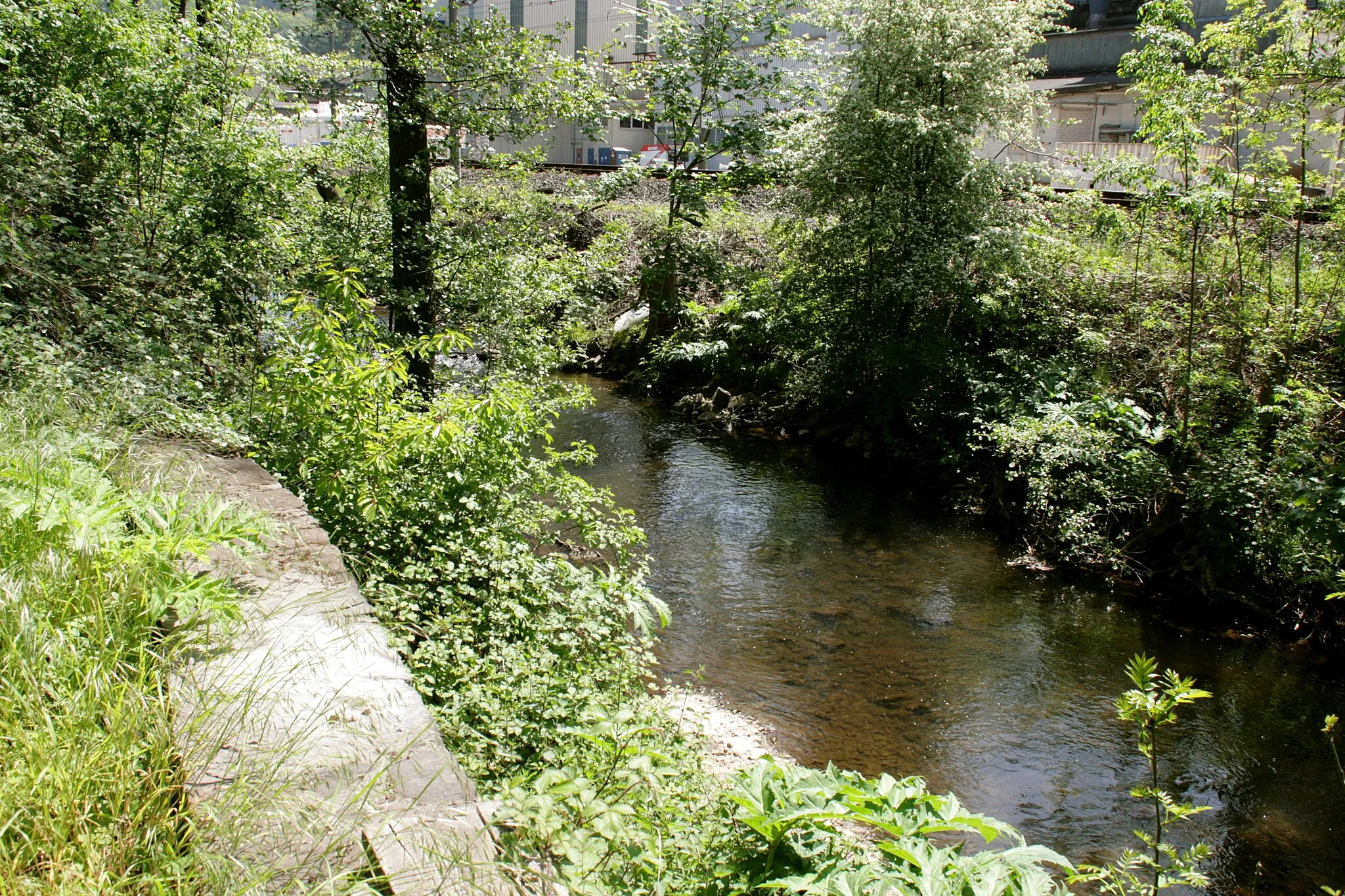 Photo showing: Deilbach am Kupferhammer, Nierenhofer Straße 10A in Essen-Kupferdreh