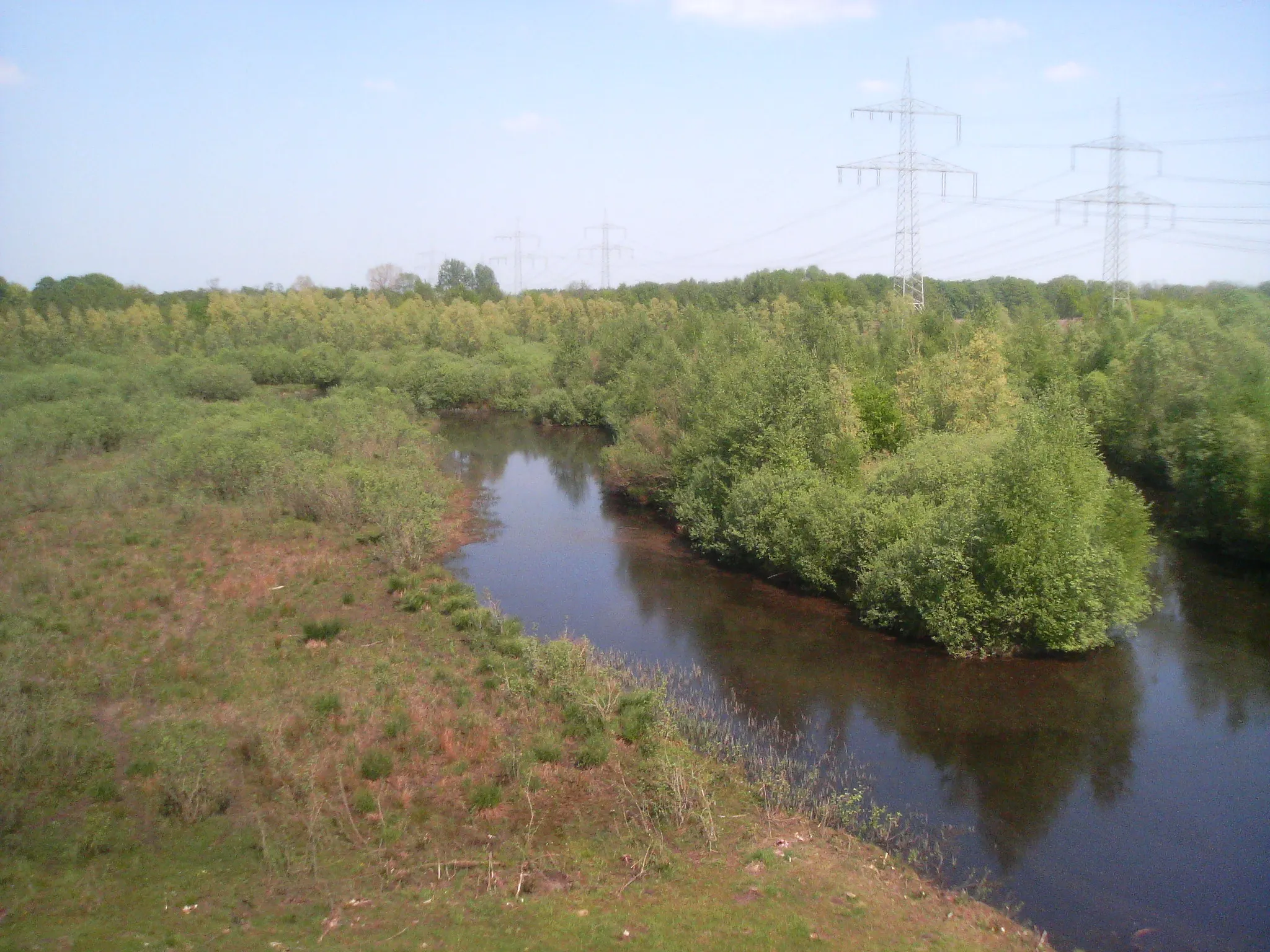 Photo showing: Brögberner Teiche vom Aussichtsturm