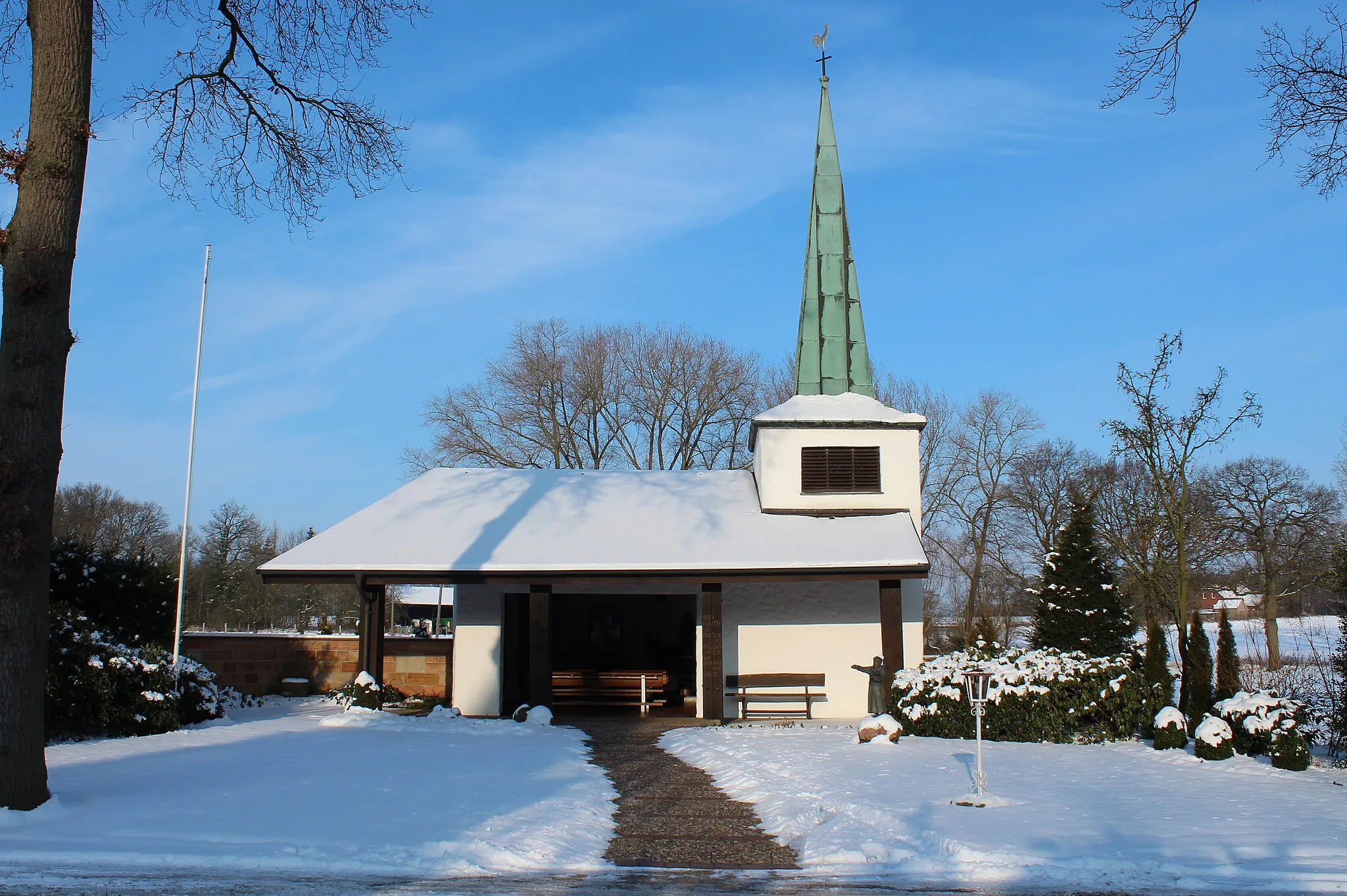 Photo showing: Friedenskapelle der Bauerschaft Alst