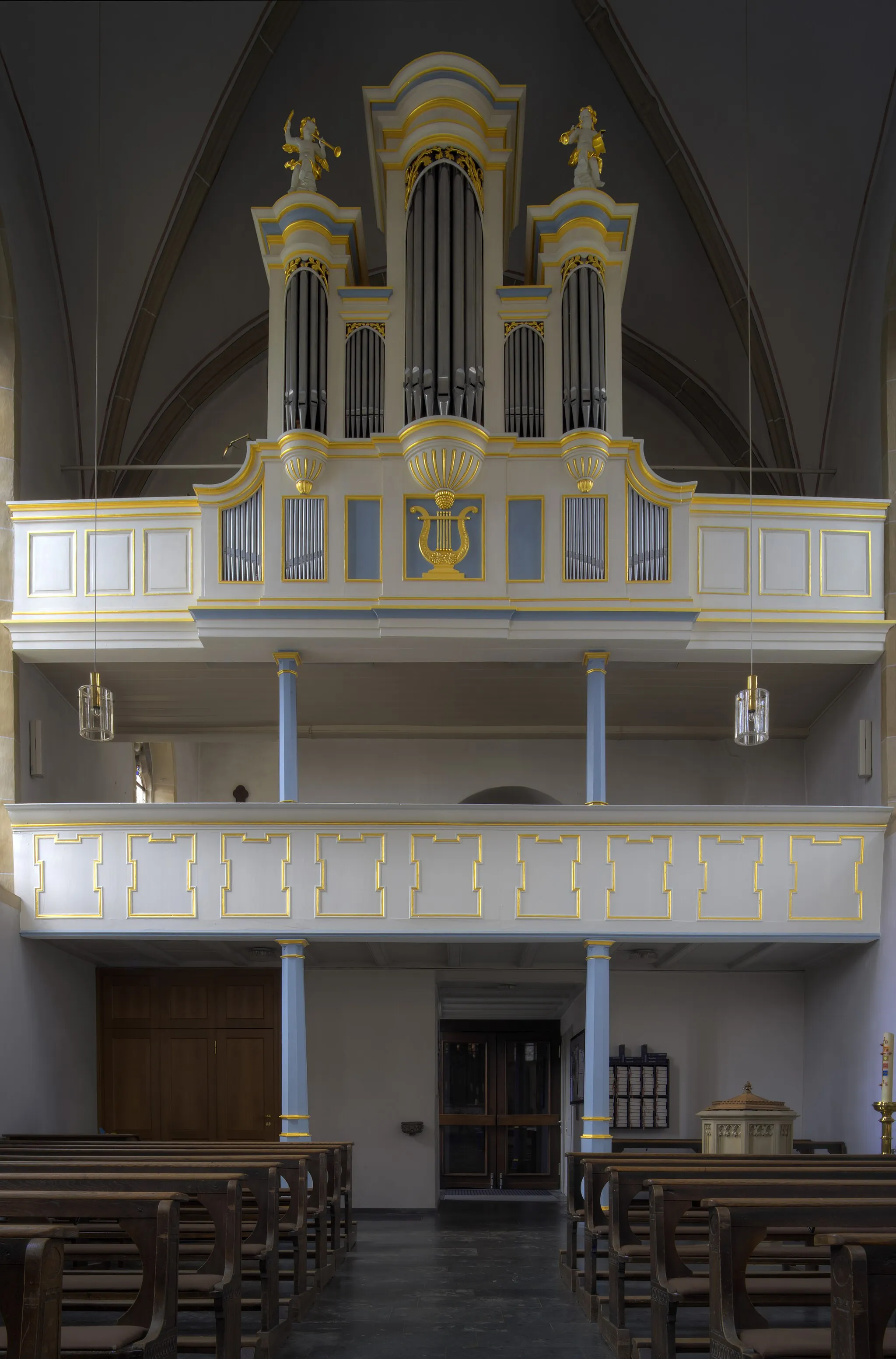 Photo showing: Pohlmann Orgel in St. Agatha, Alverskirchen