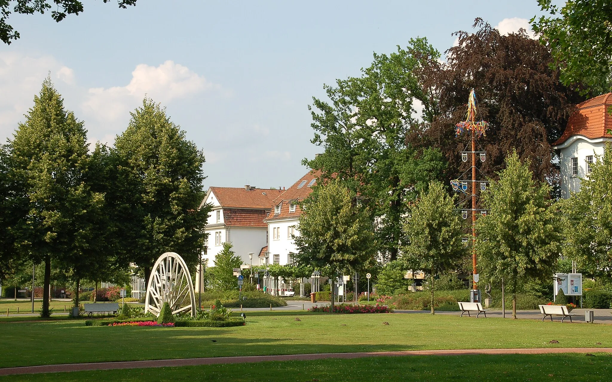 Photo showing: Kurpark Bad Waldliesborn