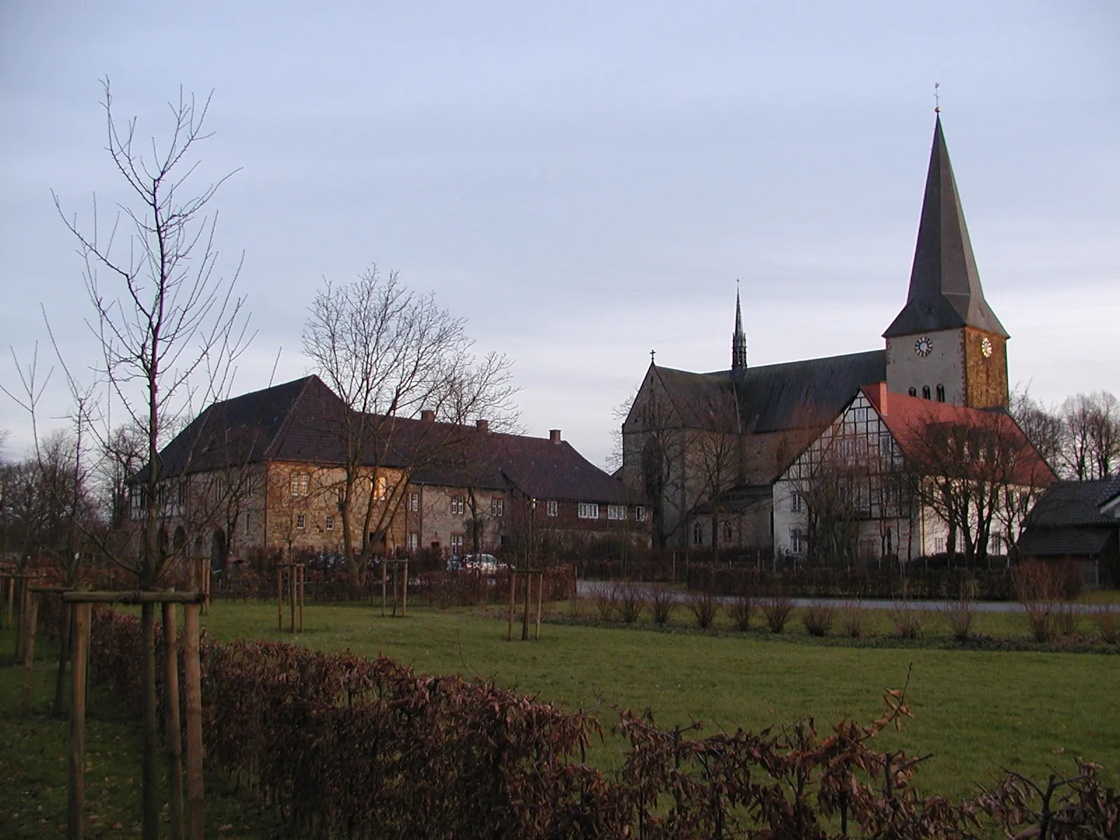 Photo showing: Bild der Pfarrkirche St. Christina in Herzebrock