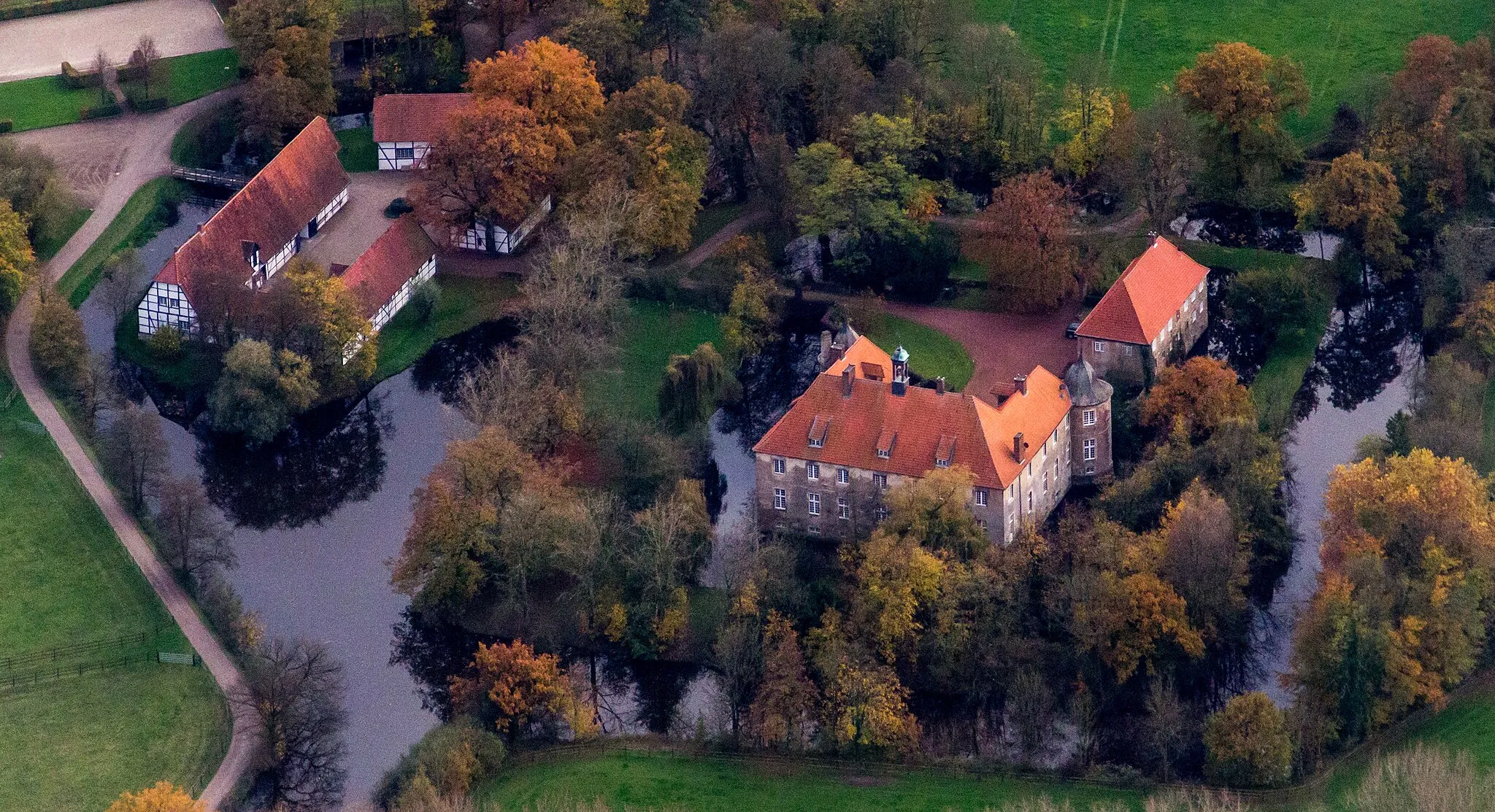 Photo showing: Itlingen Manor, Ascheberg, North Rhine-Westphalia, Germany