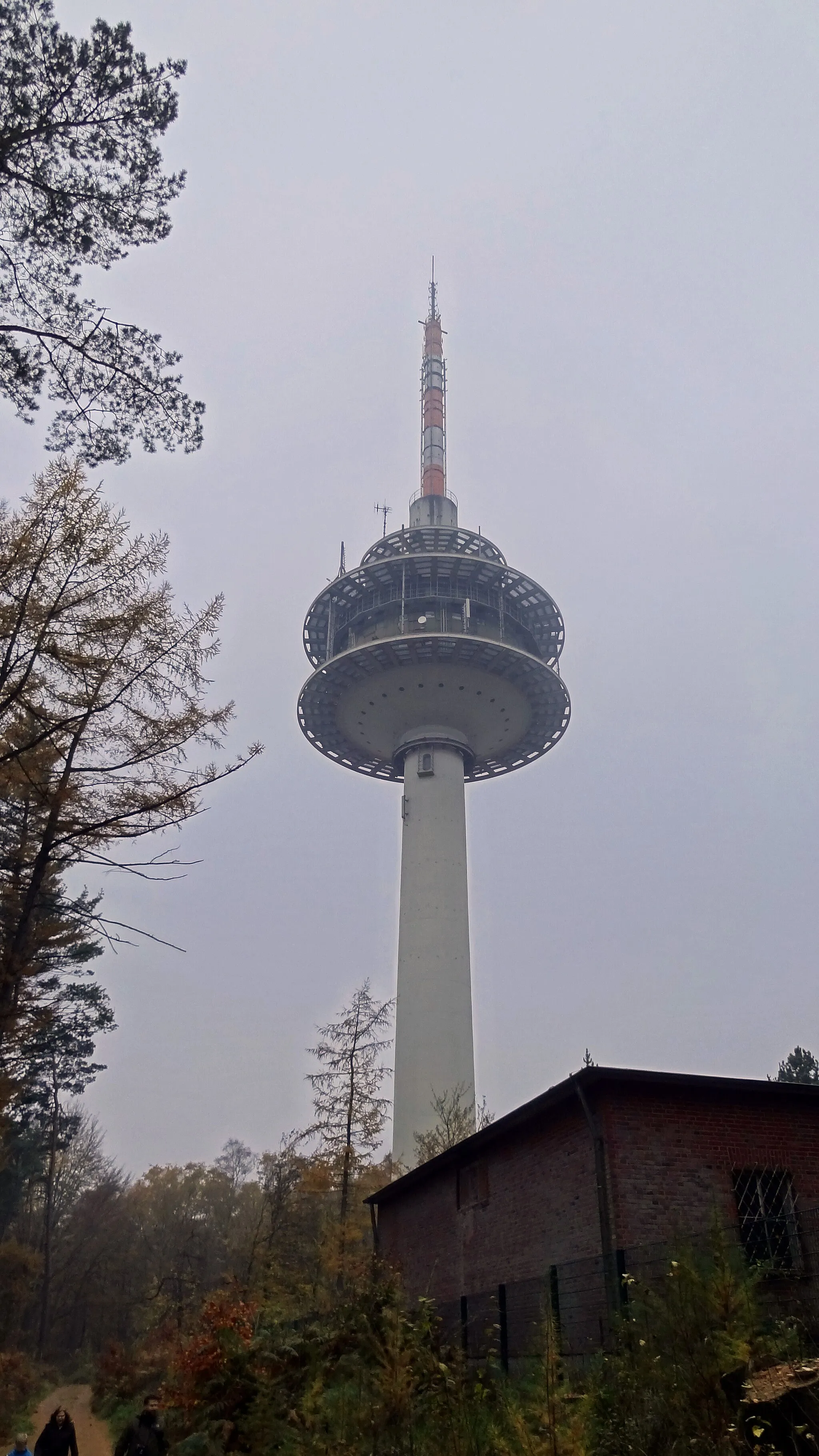Photo showing: Der Fernsehturm auf der Hohen Mark, unweit von Haltern am See