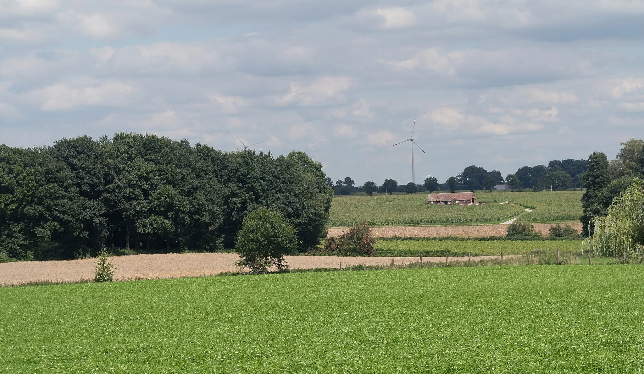 Photo showing: near Bahnhof Reken, panorama