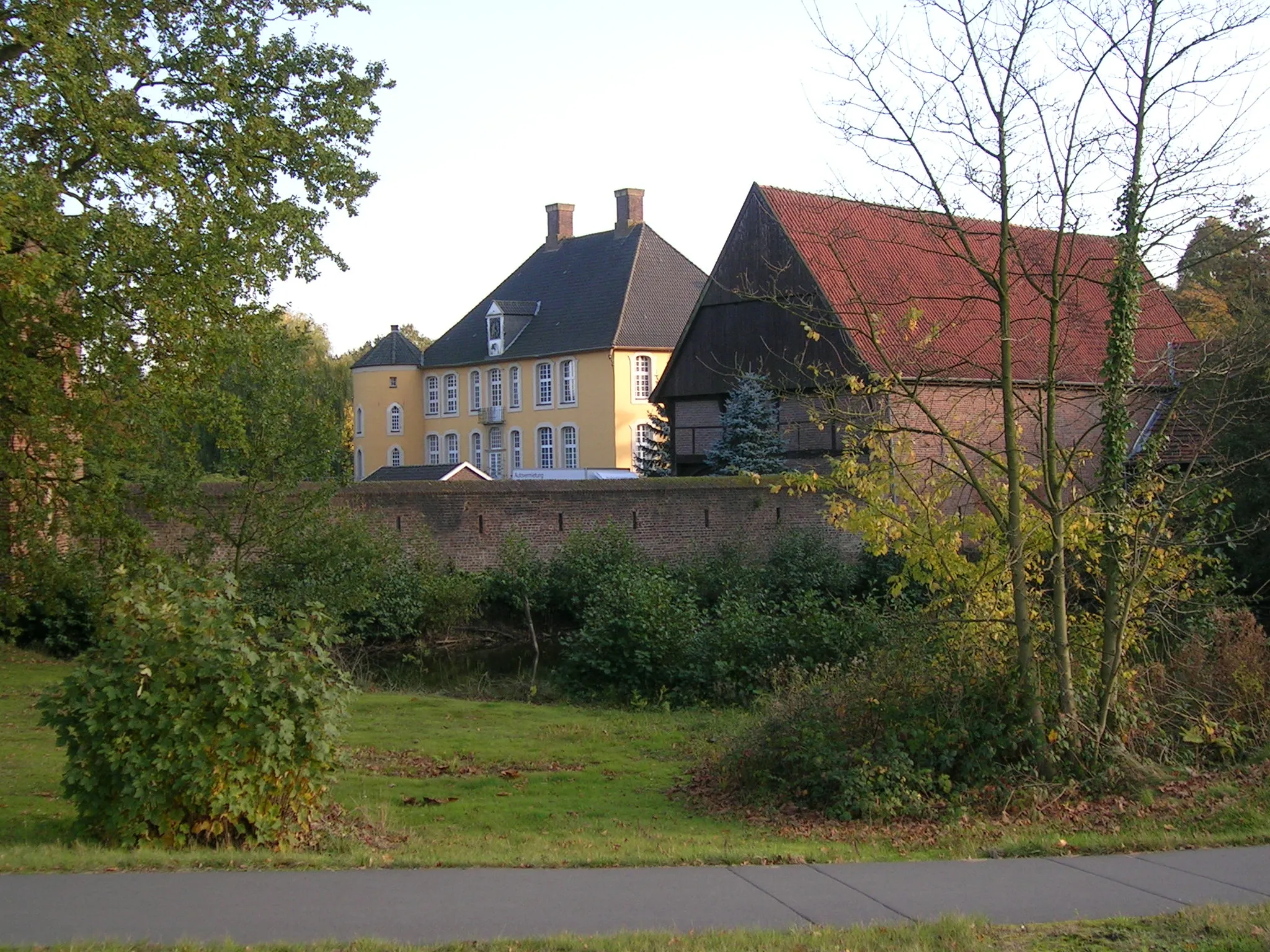 Photo showing: Schloss Diepenbrock in Barlo mit Wehranlage