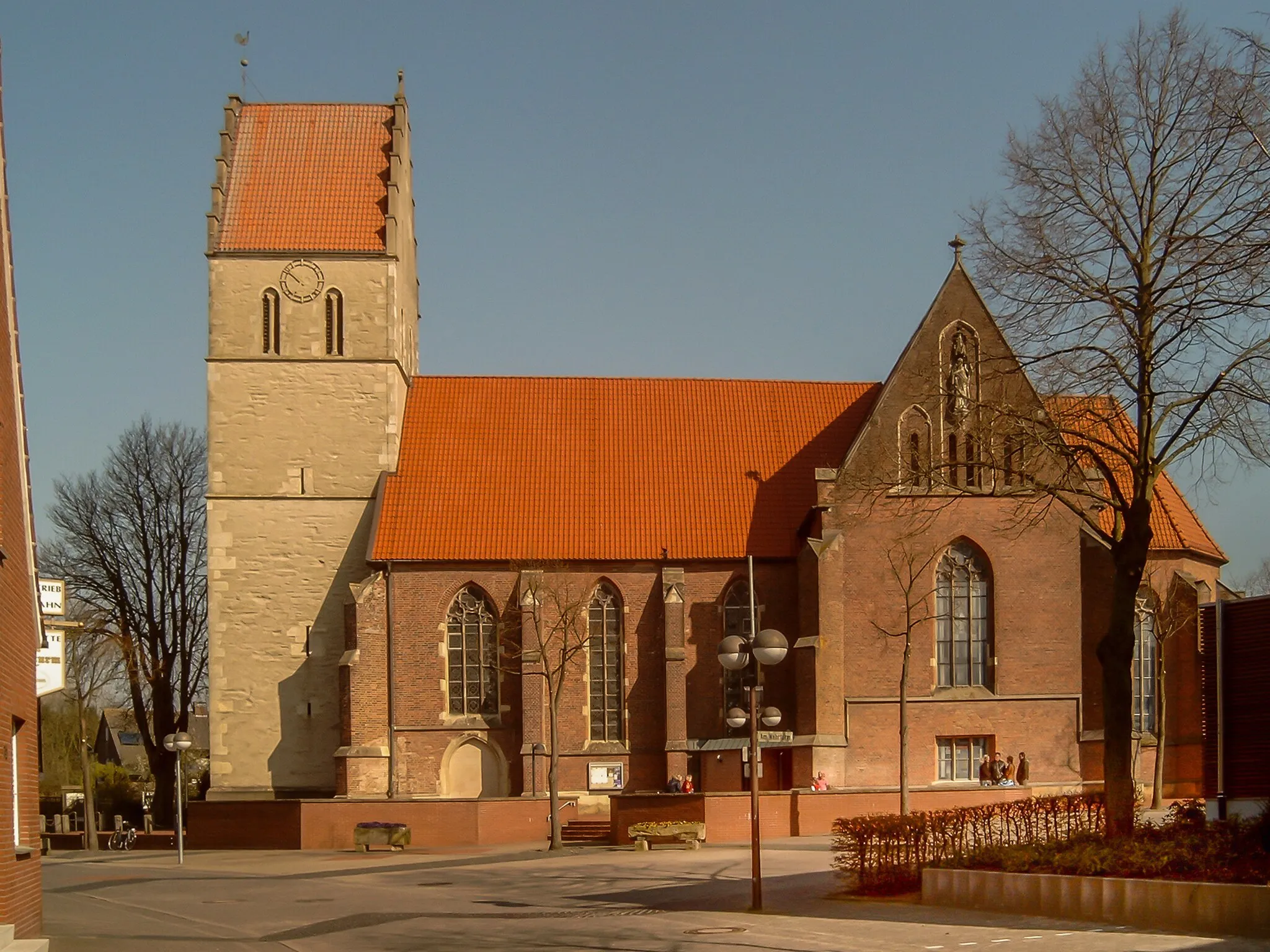 Photo showing: Wüllen, church