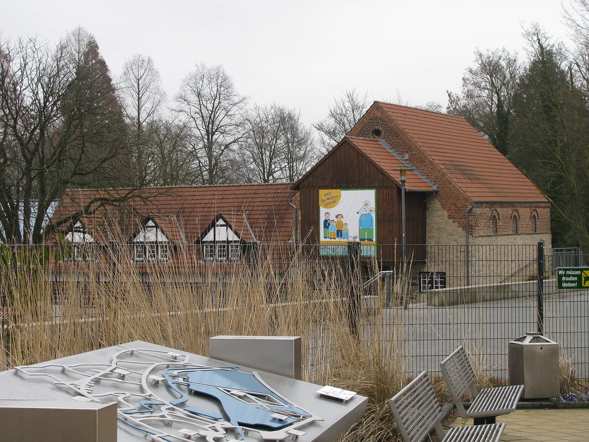 Photo showing: altes Mühlengebäude, Zum Mühlenteich 15 in Oelde