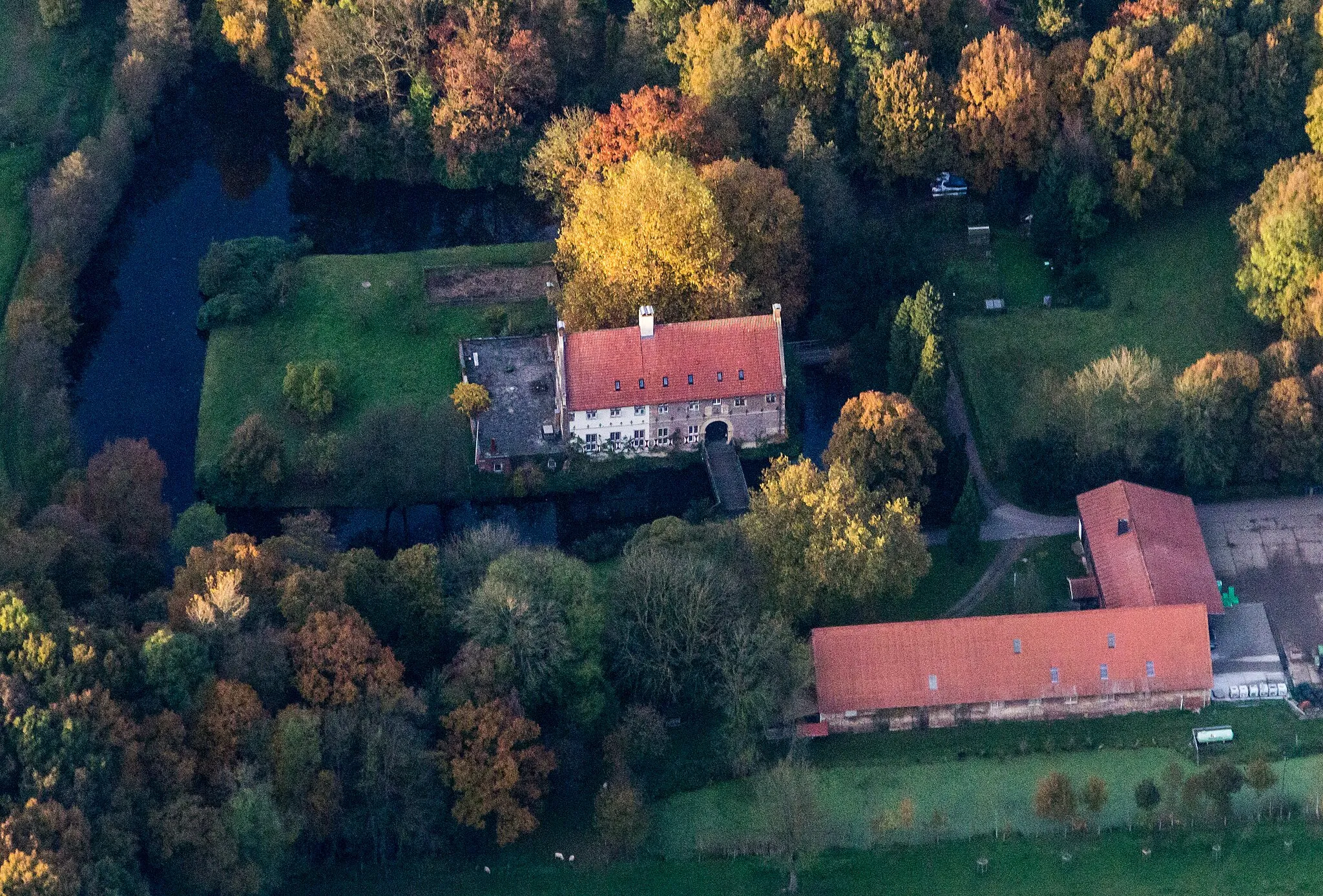 Photo showing: Loburg Manor, Coesfeld, North Rhine-Westphalia, Germany