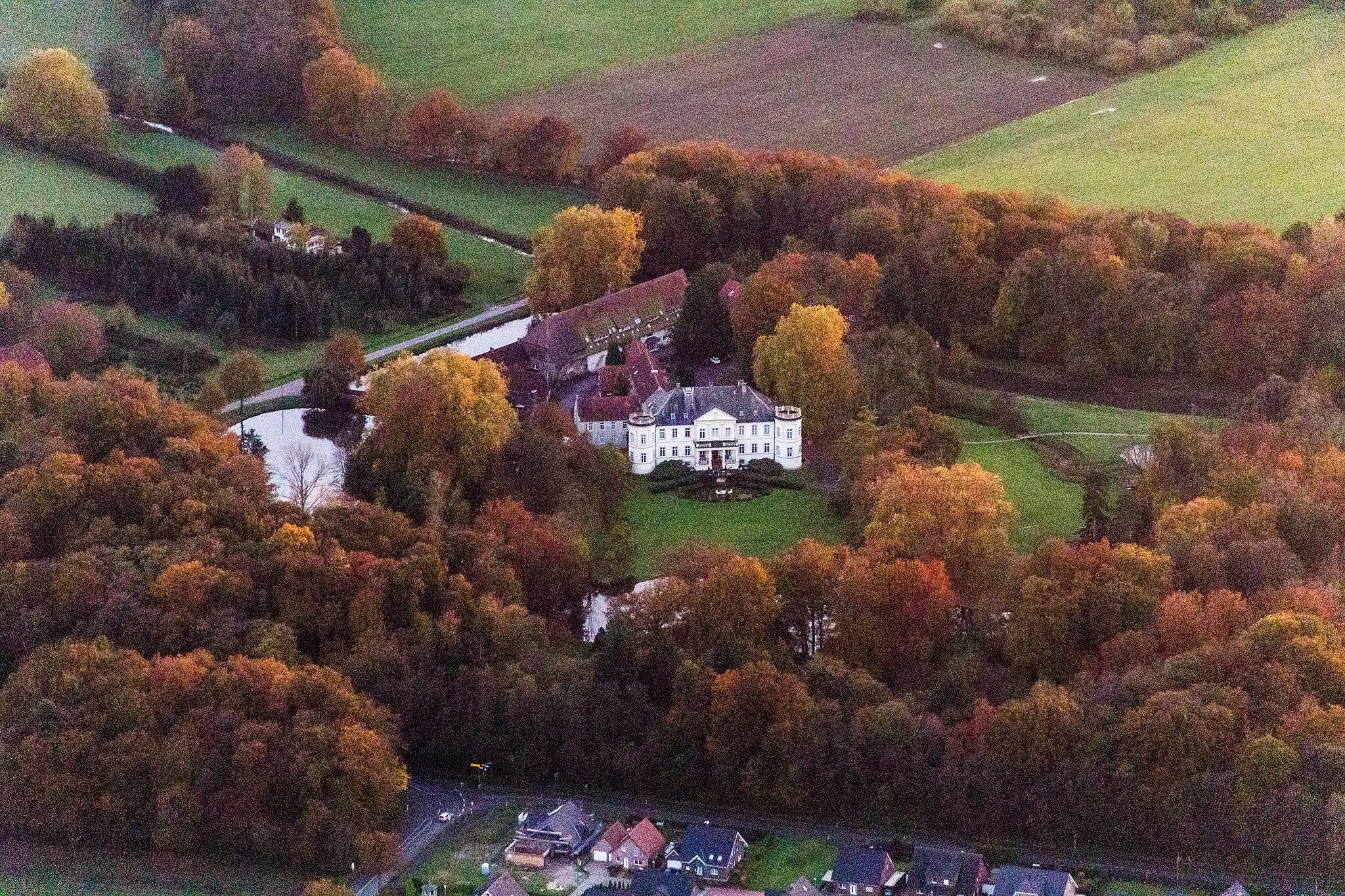 Photo showing: Buldern Castle, Buldern, Dülmen, North Rhine-Westphalia, Germany