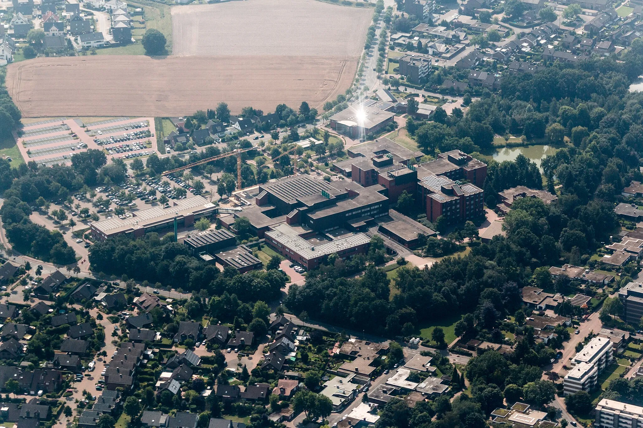 Photo showing: St. Agnes Hospital, Bocholt, North Rhine-Westphalia, Germany