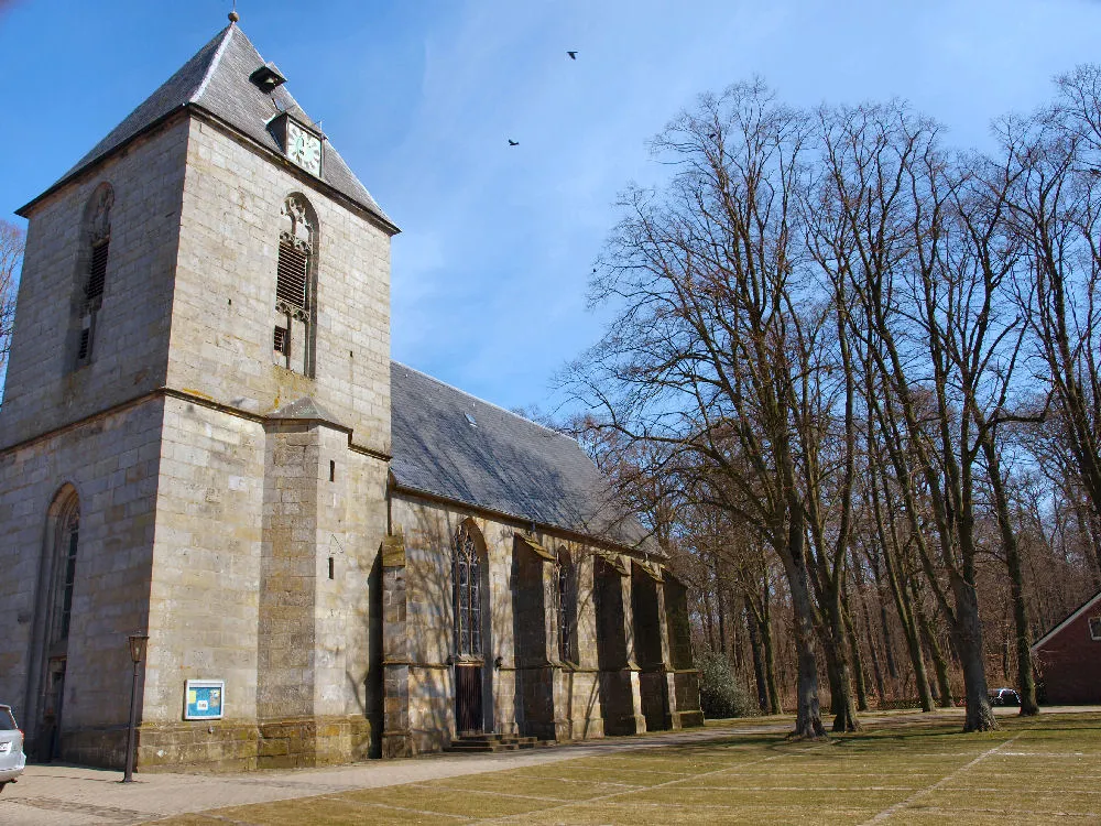 Photo showing: Evangelisch-reformierte Kirche am Kirchweg 6, Brandlecht-Hestrup