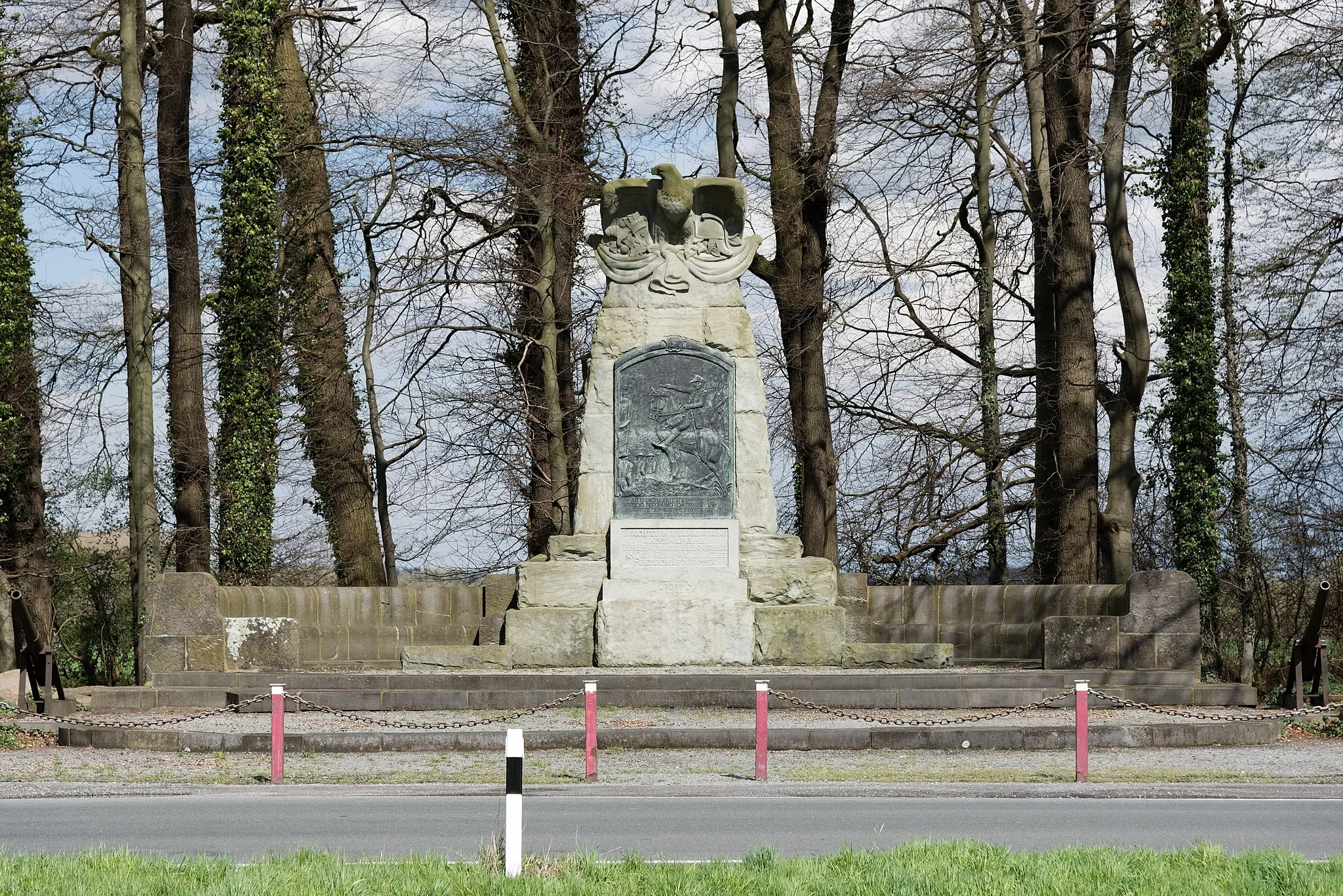 Photo showing: Denkmal zur Erinnerung an die Schlacht bei Vellinghausen