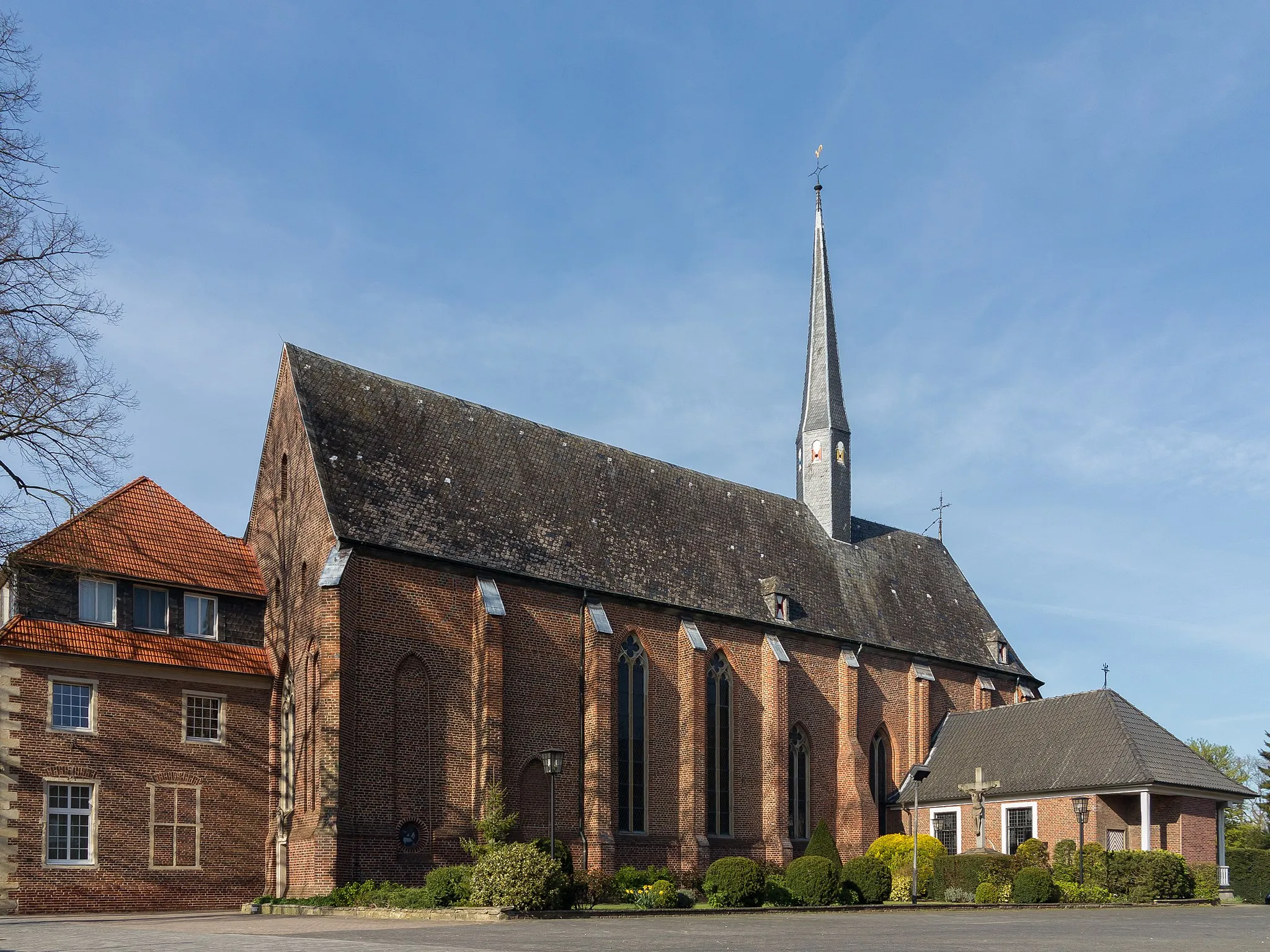 Photo showing: Burlo, monastery; Kloster Mariengarden