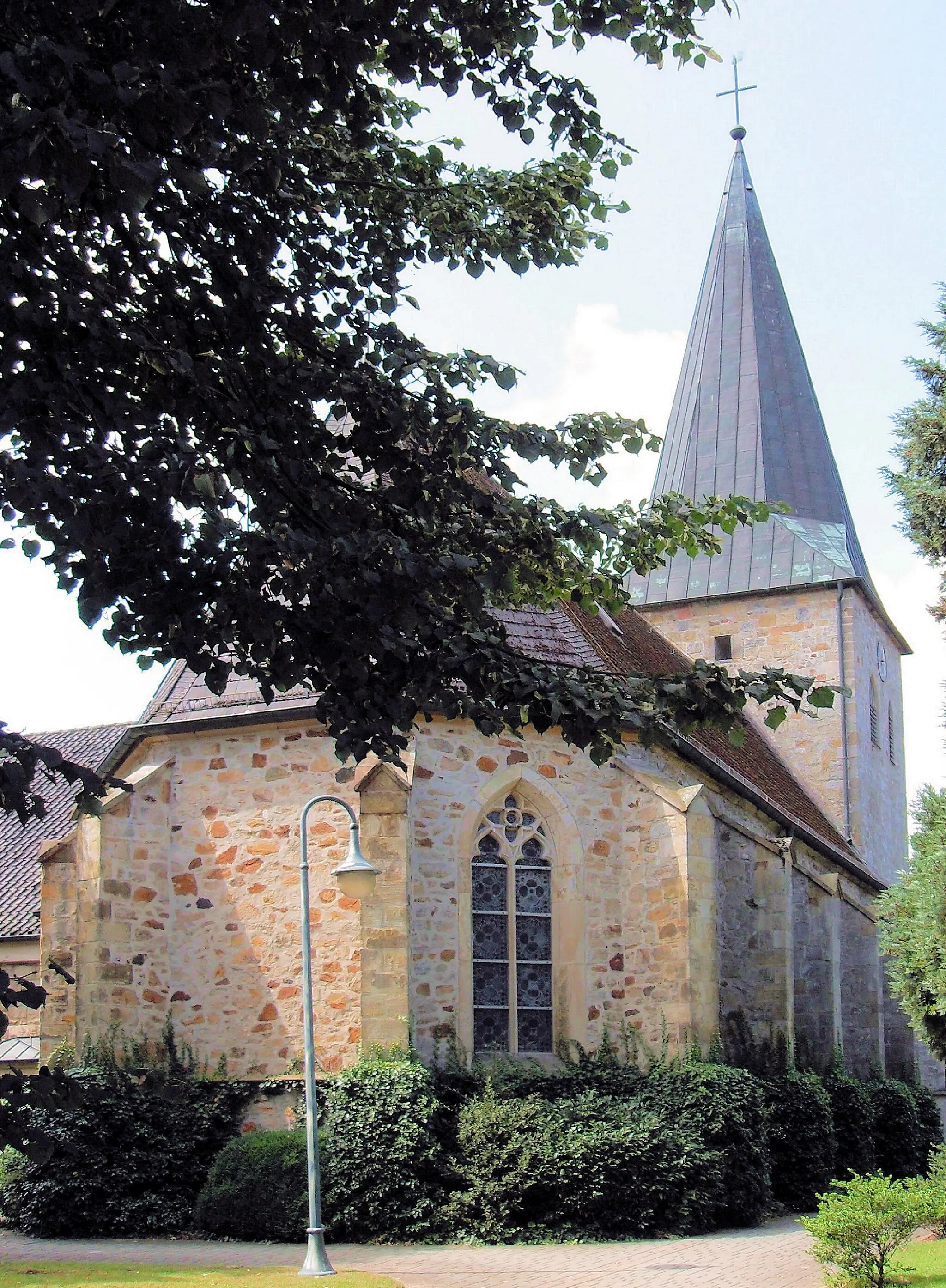 Photo showing: Pfarrkirche St. Gertrudis in Lingen-Bramsche, Landkreis Emsland