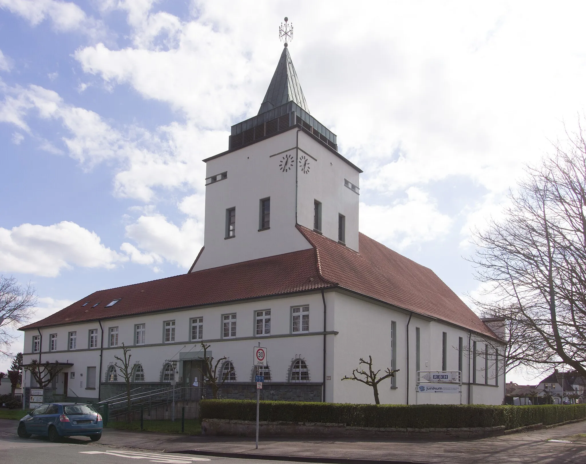 Photo showing: Gladbeck Monument 48 Christus-Koenig-Kirche