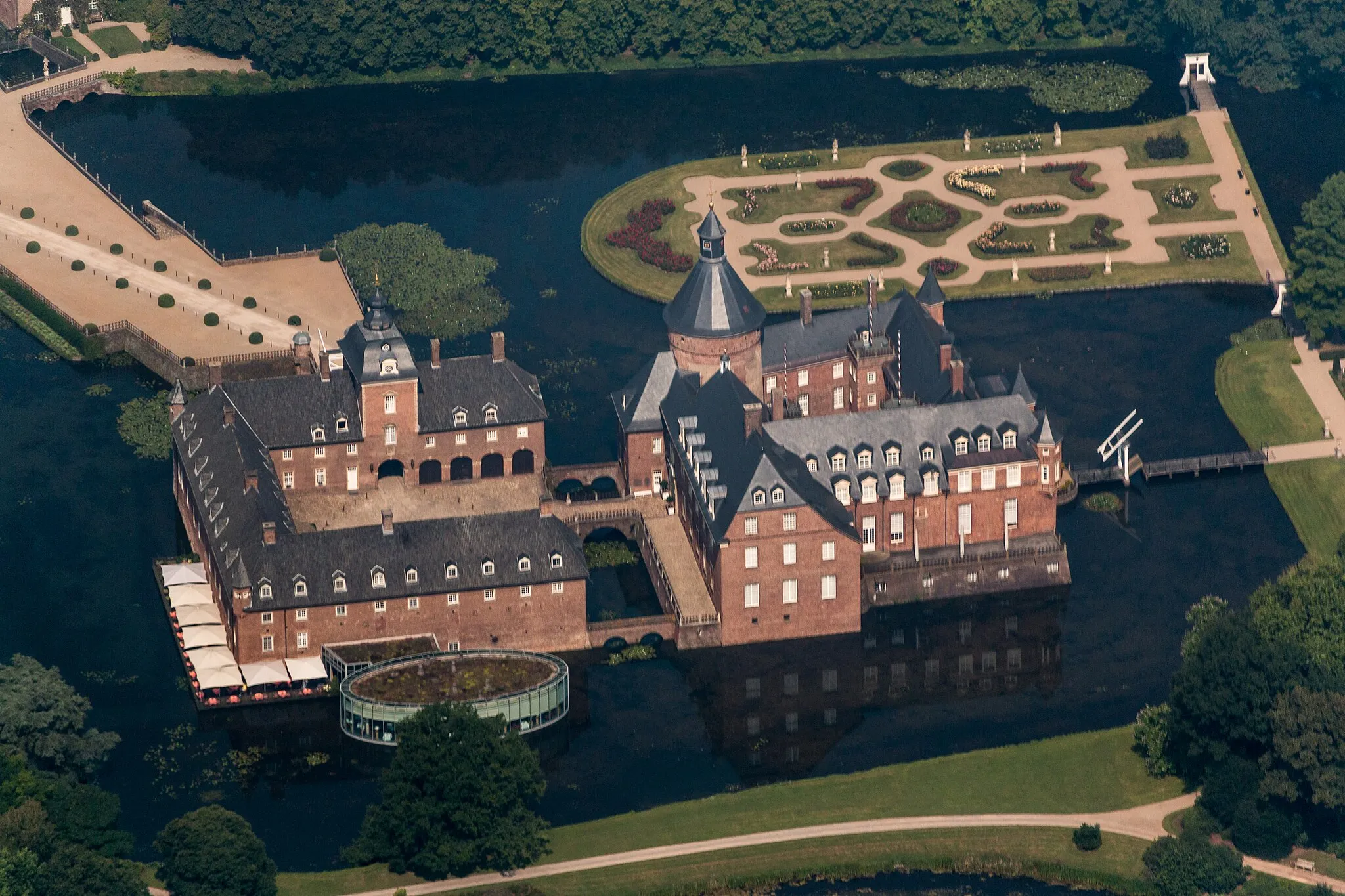 Photo showing: Anholt Castle, Isselburg, North Rhine-Westphalia, Germany