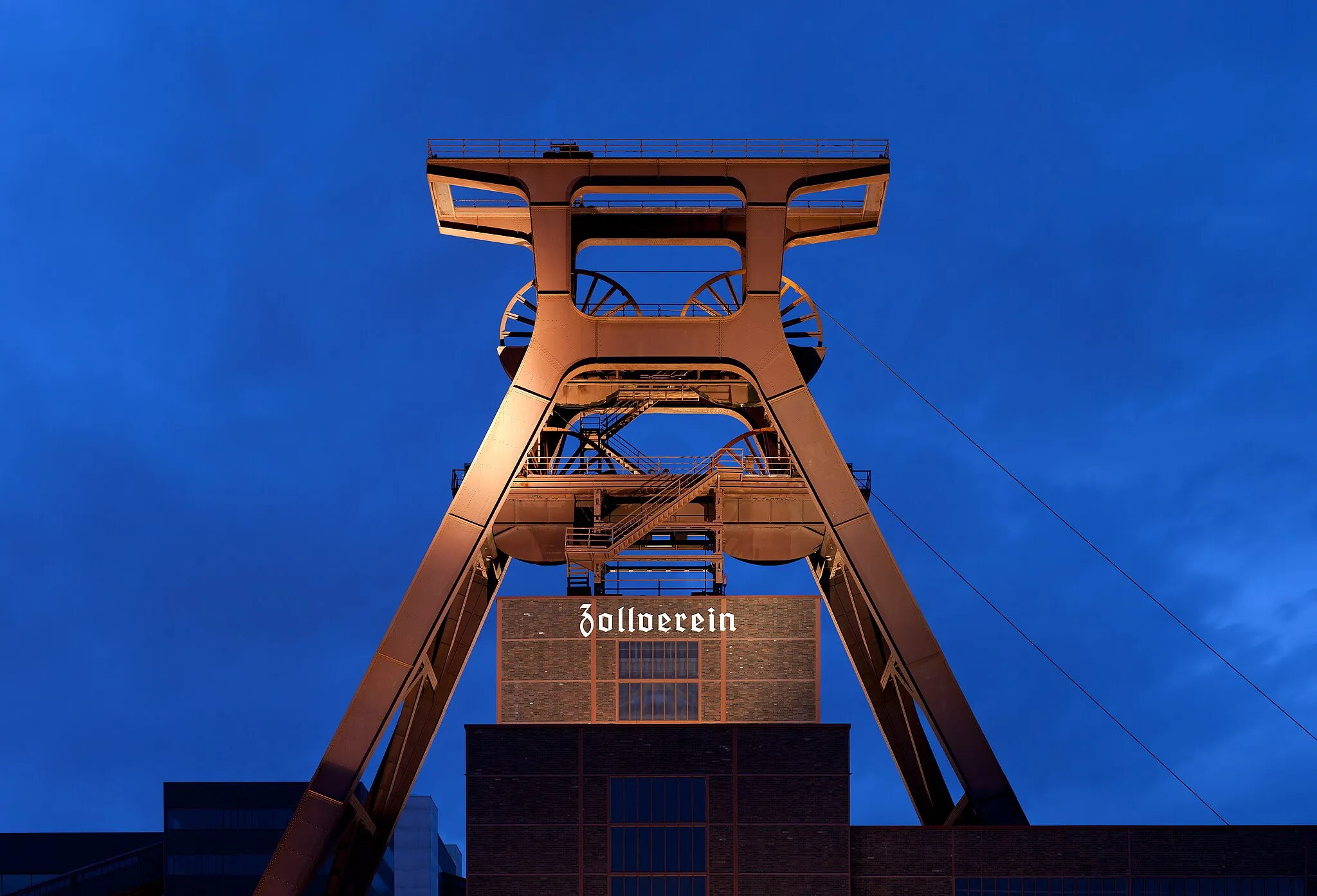 Photo showing: World Heritage Site Zeche Zollverein in Essen, Germany.