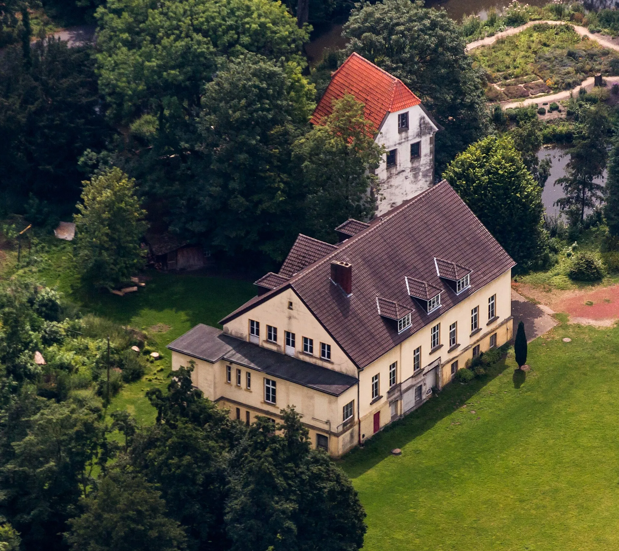 Photo showing: Kulturinsel Bispinghof, Nordwalde, North Rhine-Westphalia, Germany