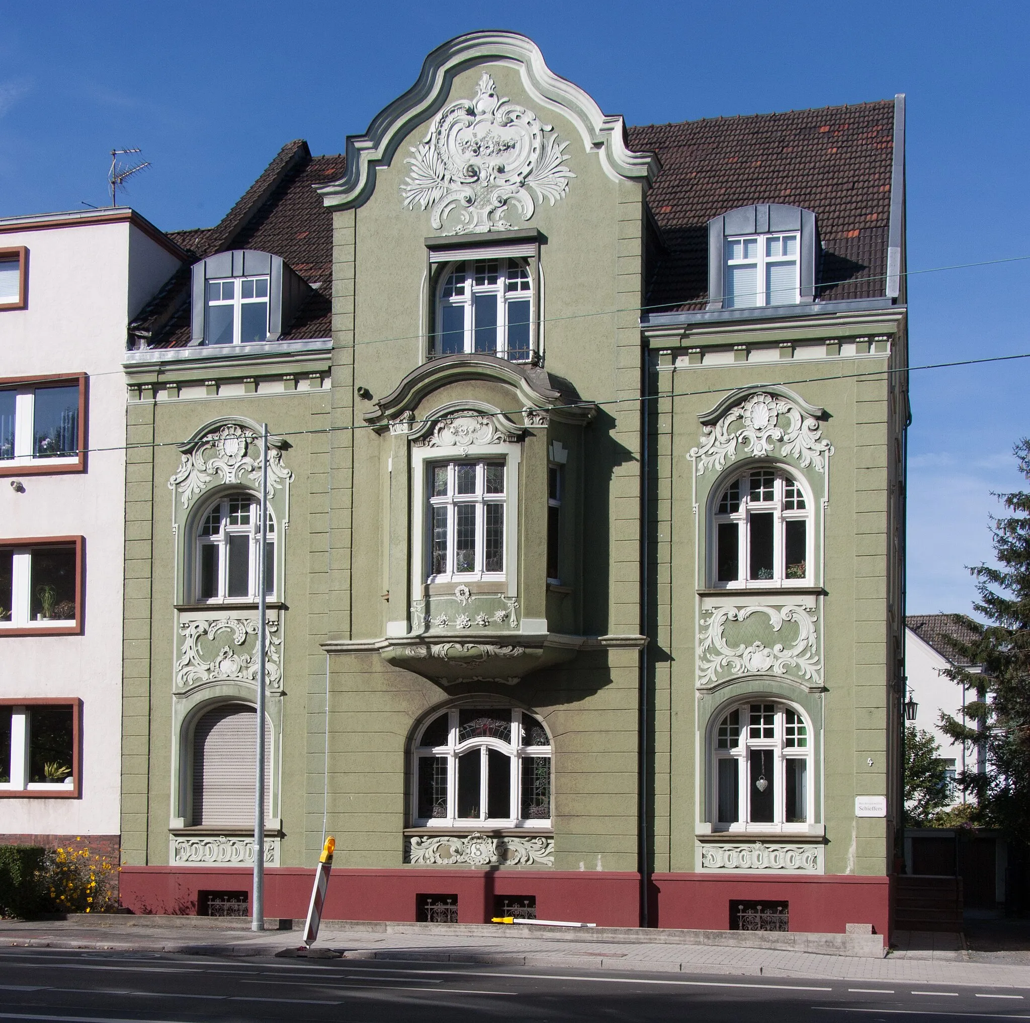 Photo showing: Recklinghausen Monument 132 Wohnhaus, Hohenzollernstr 4