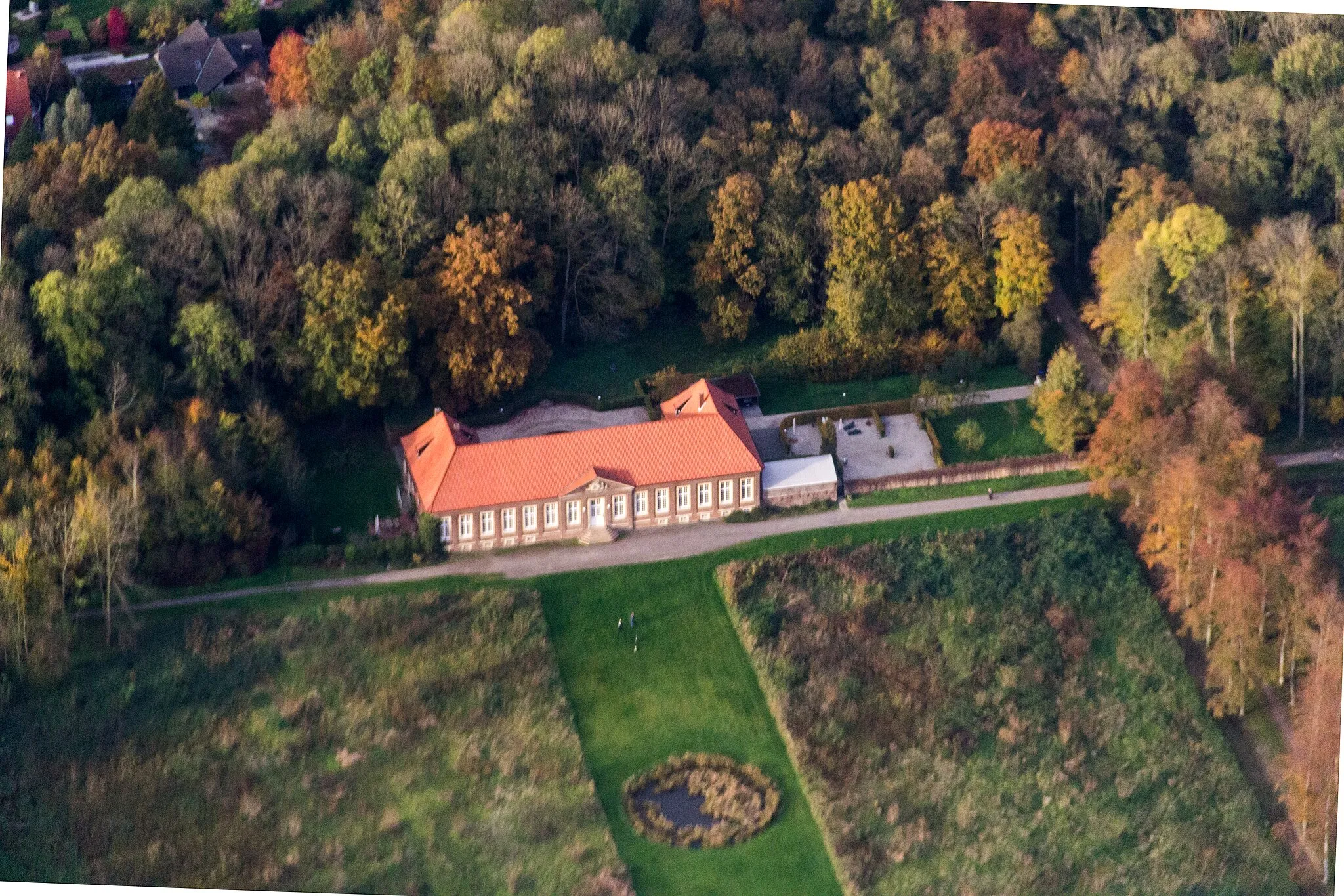 Photo showing: Nordkirchen Castle, Nordkirchen, North Rhine-Westphalia, Germany