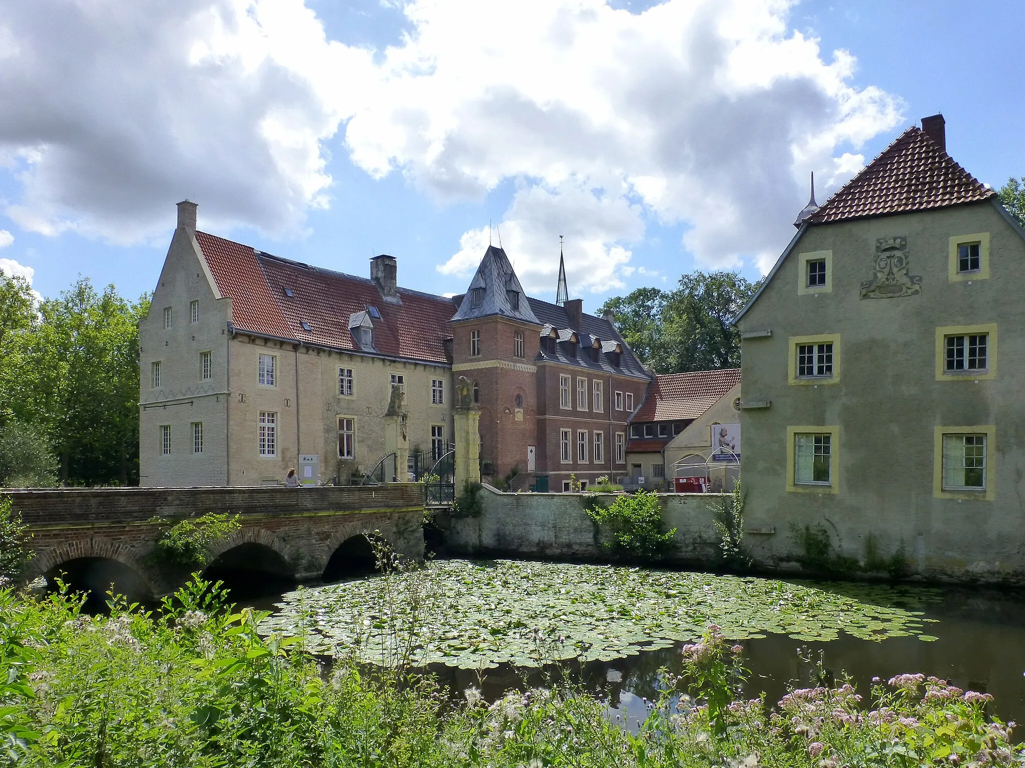 Photo showing: Schloss Senden; Ansicht von Nordwesten