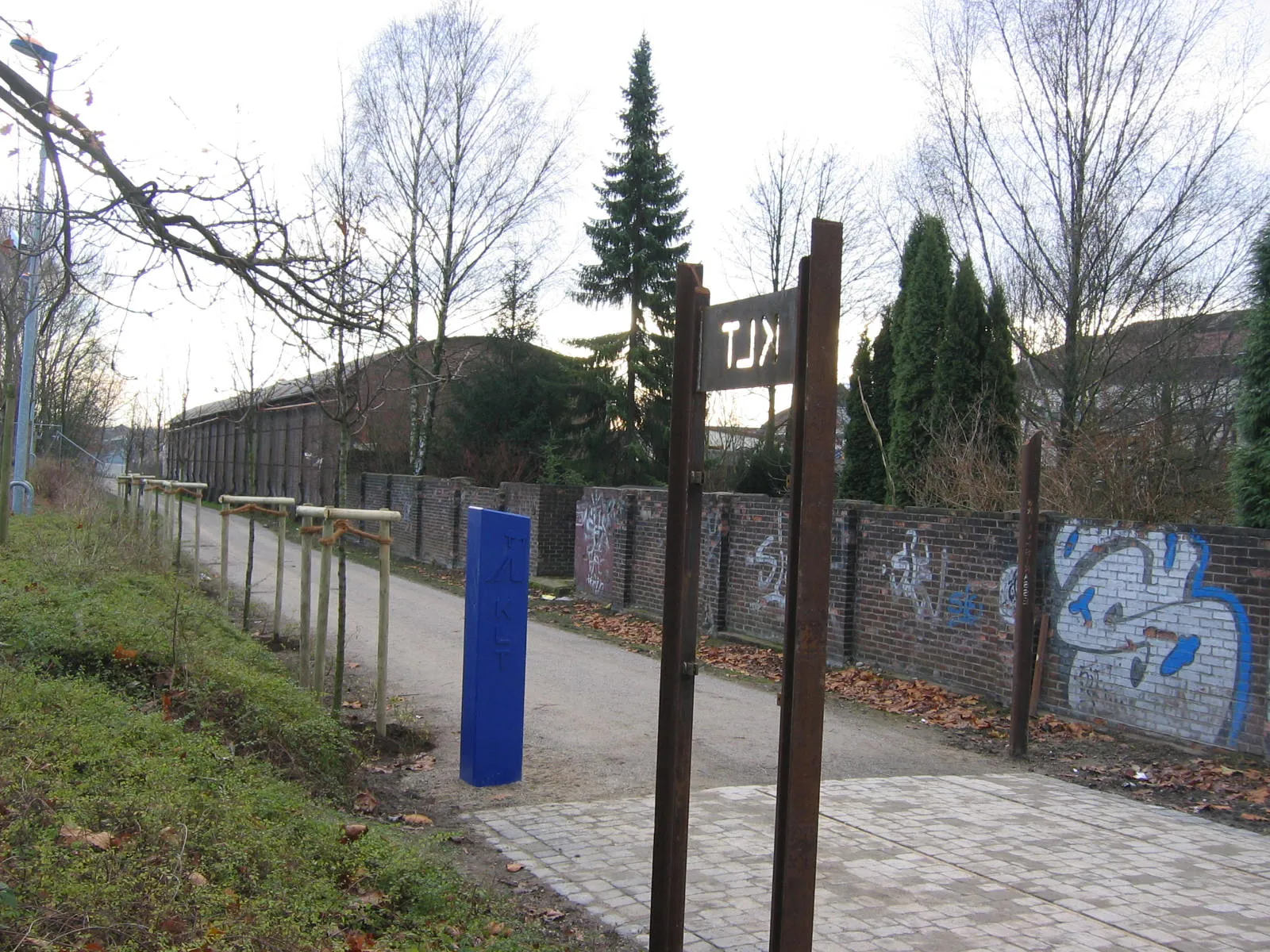 Photo showing: Einstieg des Radweges König-Ludwig