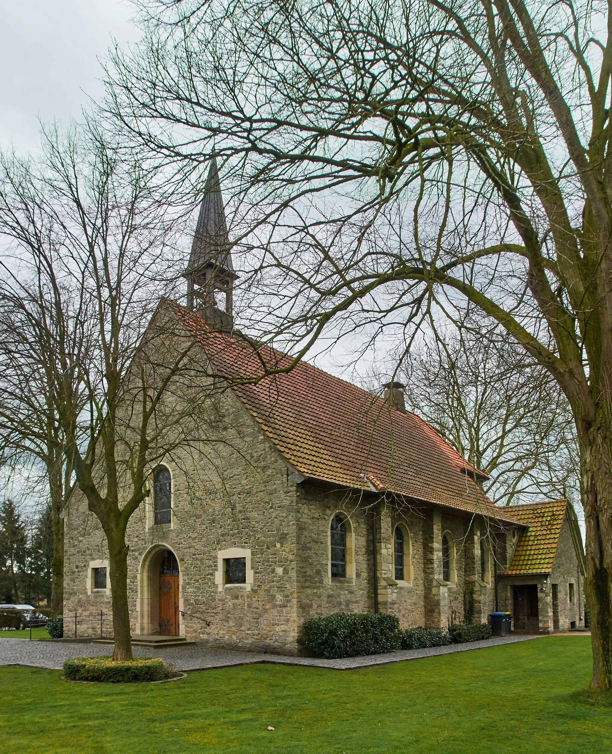 Photo showing: Church Anthony the Great in Gemen, Schöppingen, North Rhine-Westphalia, Germany.