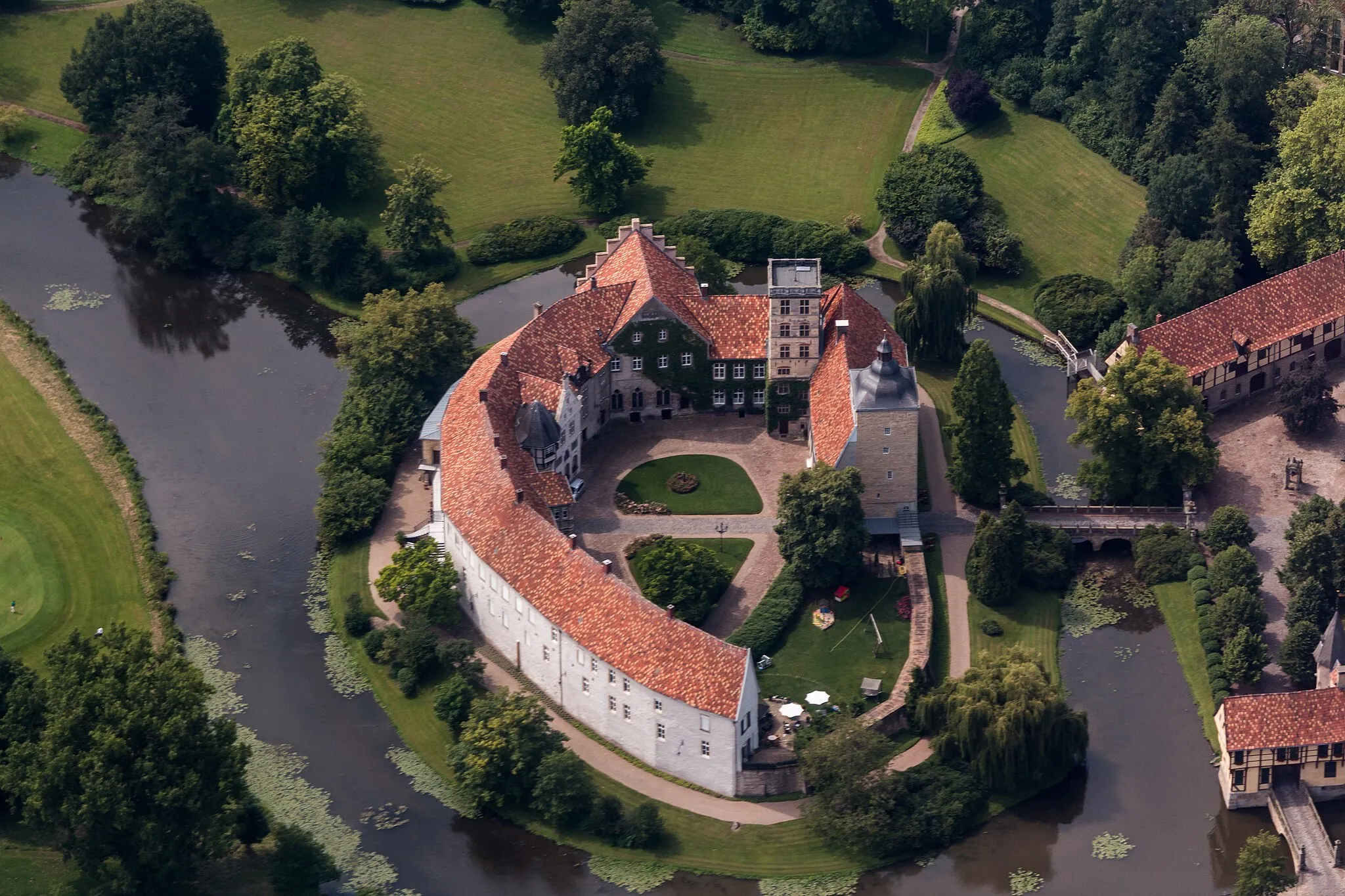 Photo showing: Burgsteinfurt Castle, Burgsteinfurt, Steinfurt, North Rhine-Westphalia, Germany