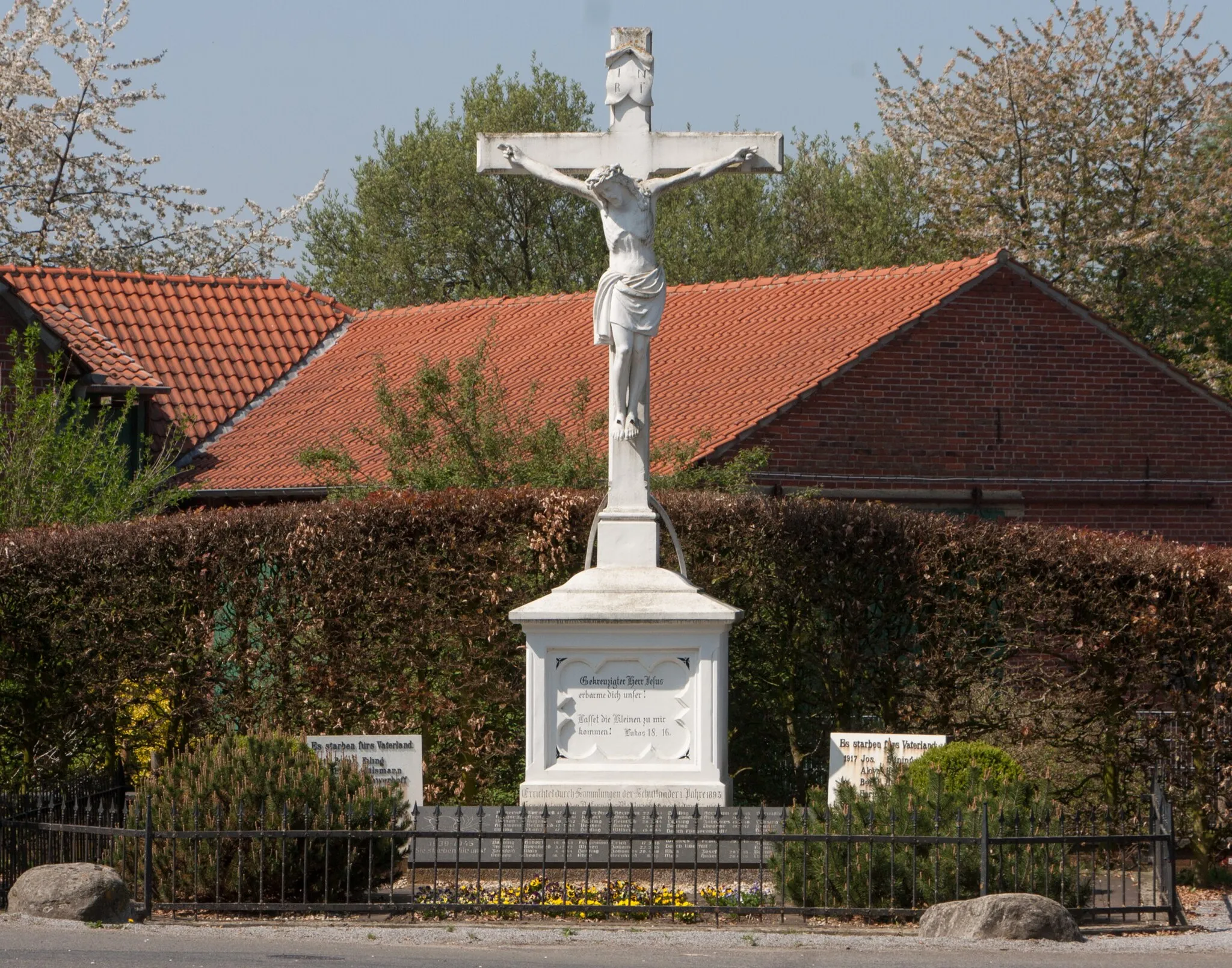 Photo showing: Reken, Kriegerehrenmal Hülsten, Denkmal Nr. 14