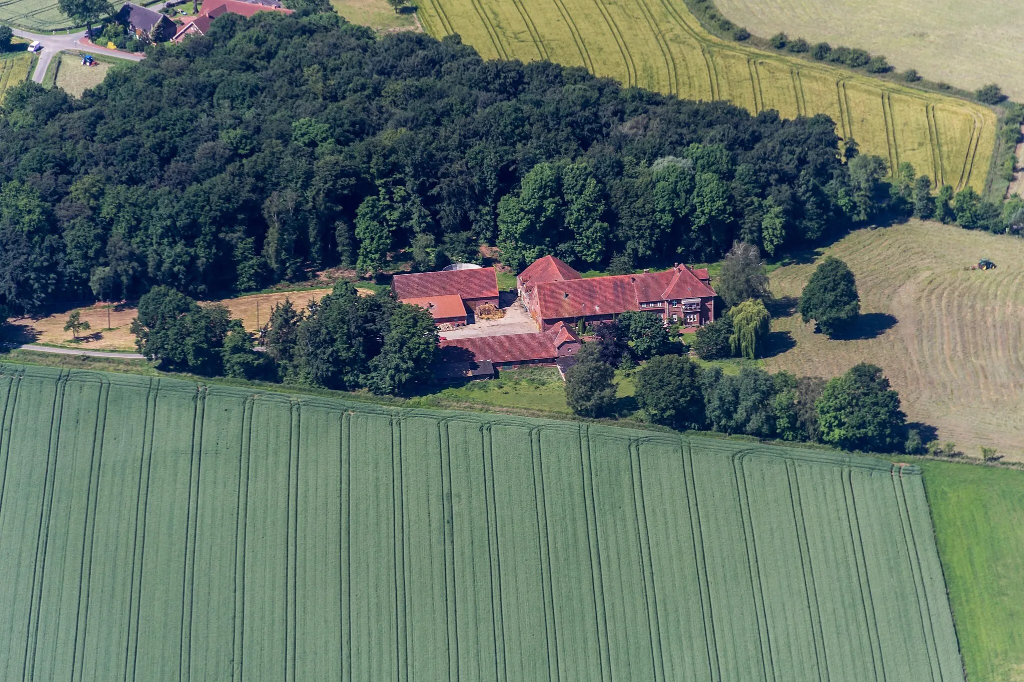 Photo showing: Farmhouse, Welte, Kirchspiel, Dülmen, North Rhine-Westphalia, Germany