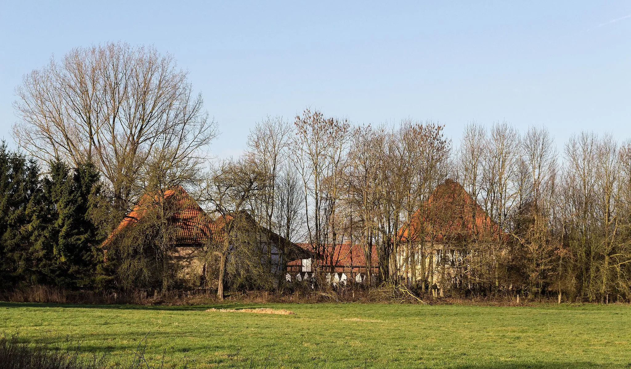 Photo showing: Empte Manor, Kirchspiel, Dülmen, North Rhine-Westphalia, Germany