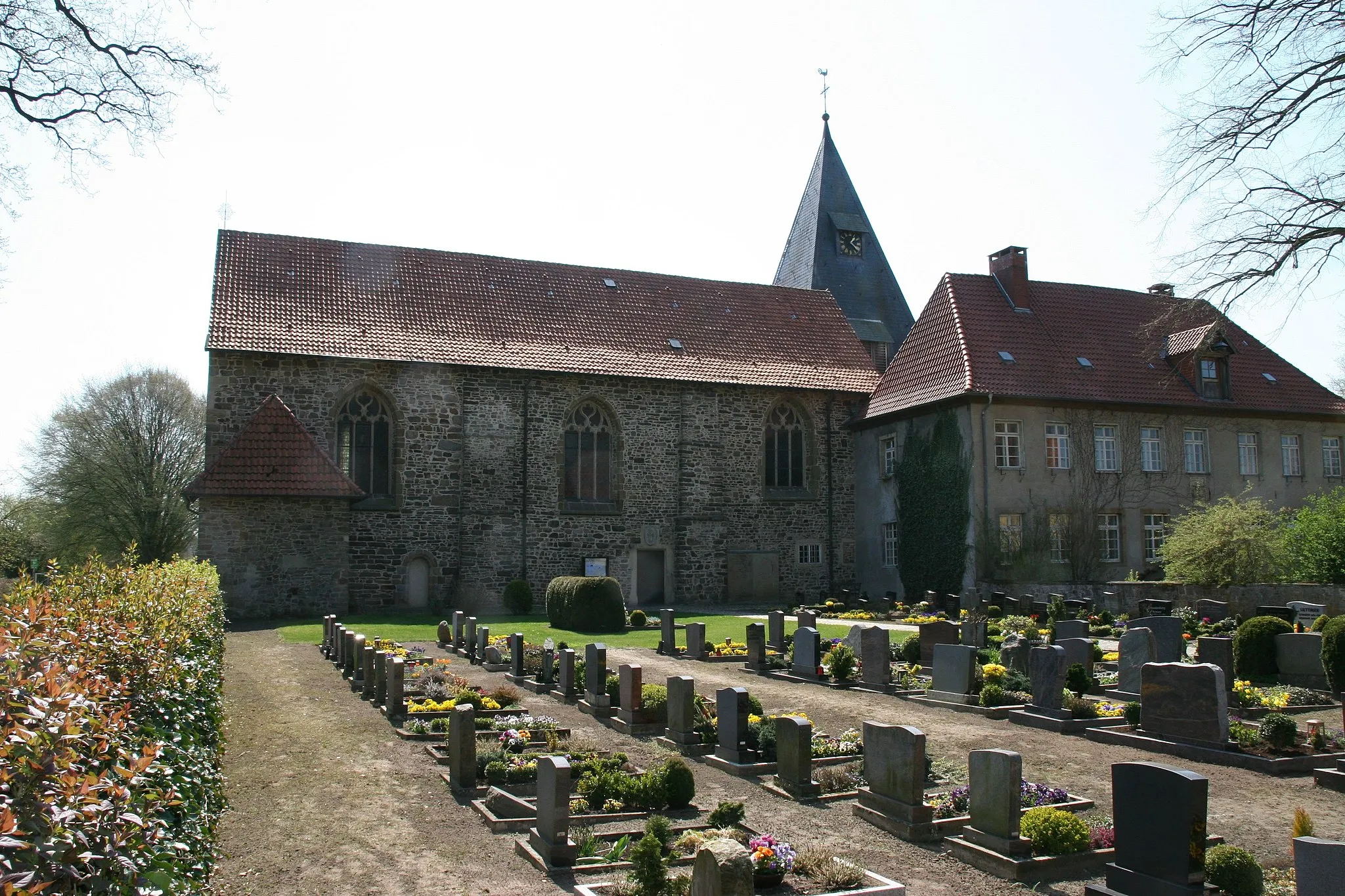 Photo showing: Malgarten: Church of the abbey Malgarten