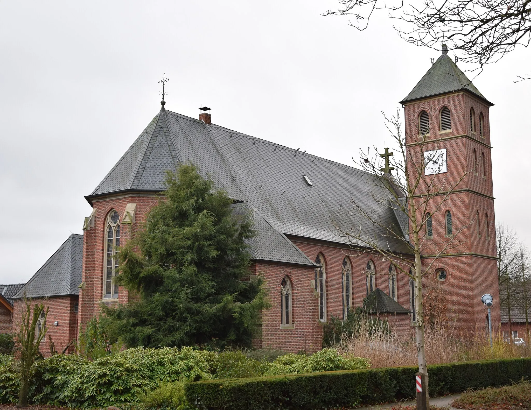 Photo showing: Kirche Sankt Carl Borromäus in Stadtlohn Büren