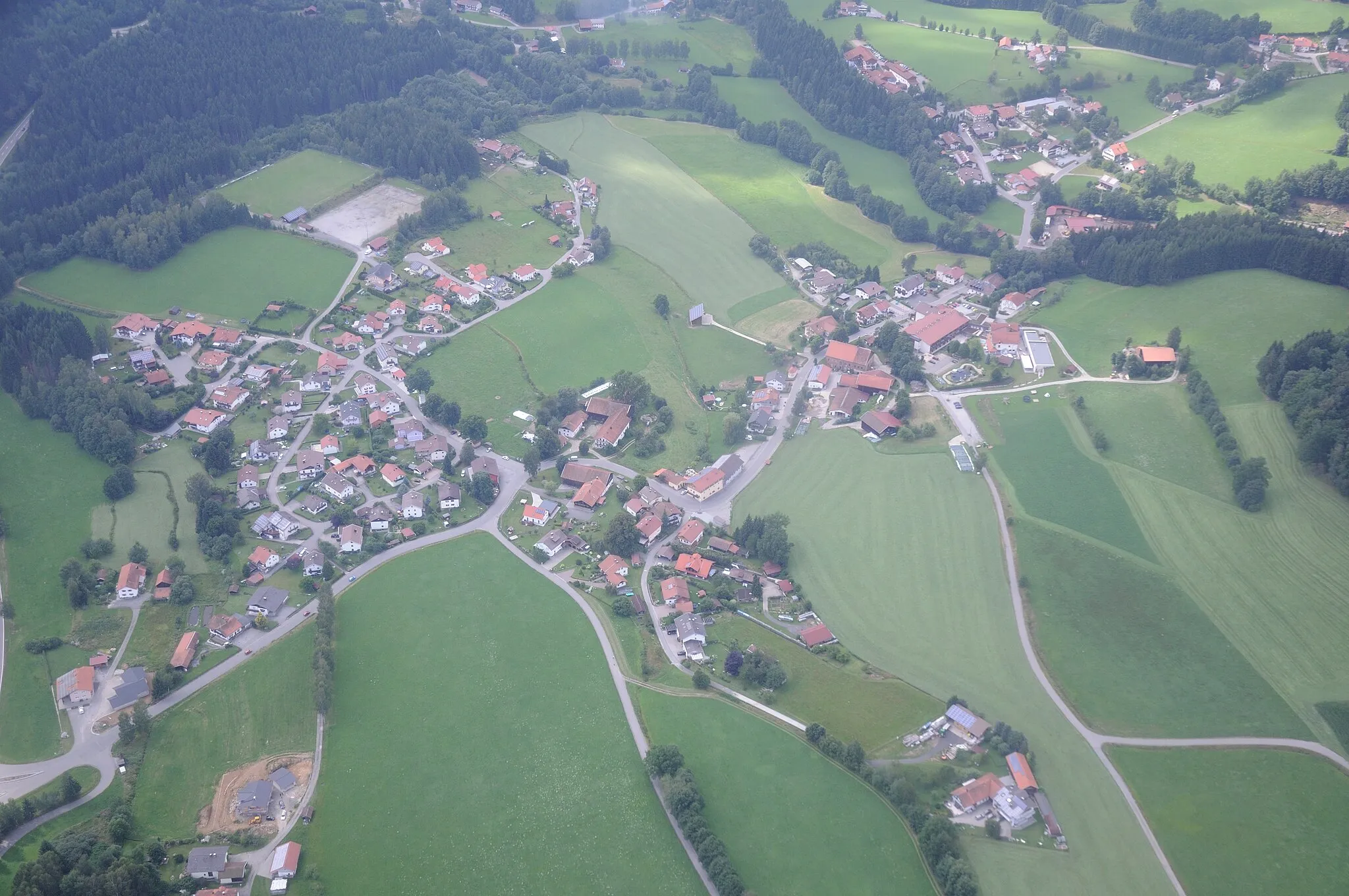 Photo showing: Germany, Bavaria, round trip from Arnbruck airfield