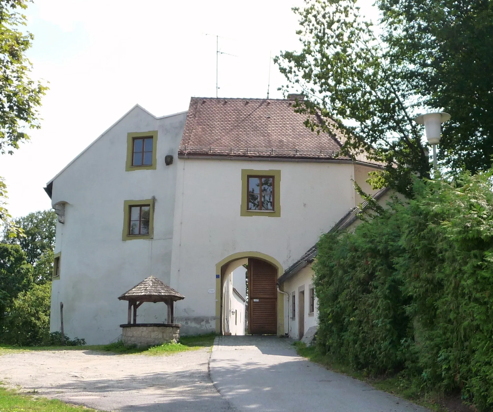 Photo showing: Ranfels, Eingang zum Innenhof