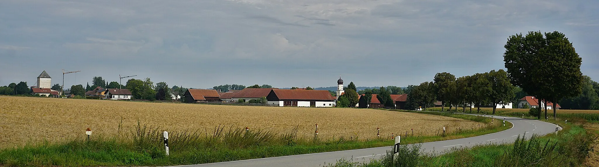 Photo showing: Blick auf Kröhstorf (Roßbach).
