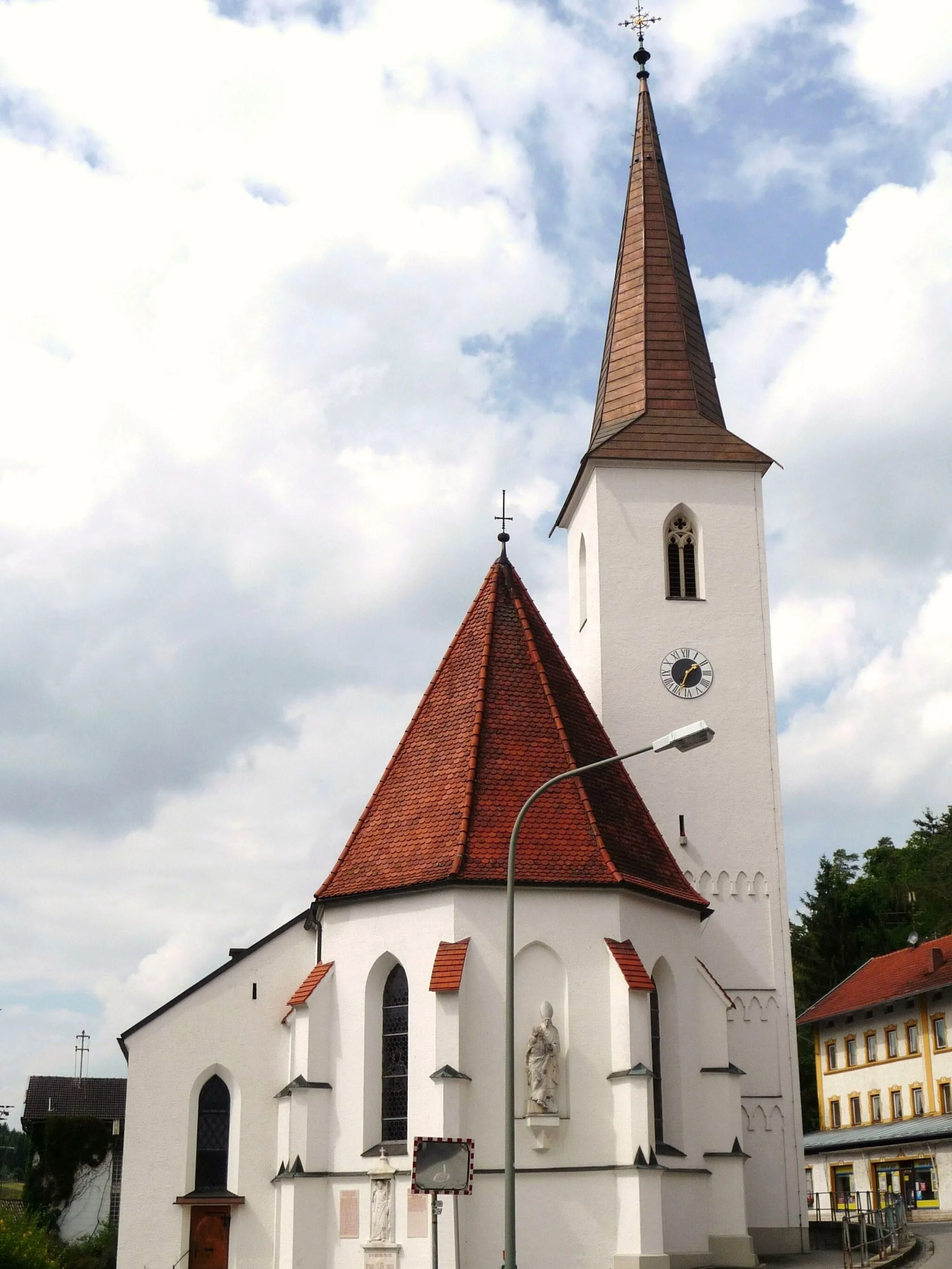 Photo showing: Die Pfarrkirche St. Martin in Zeilarn