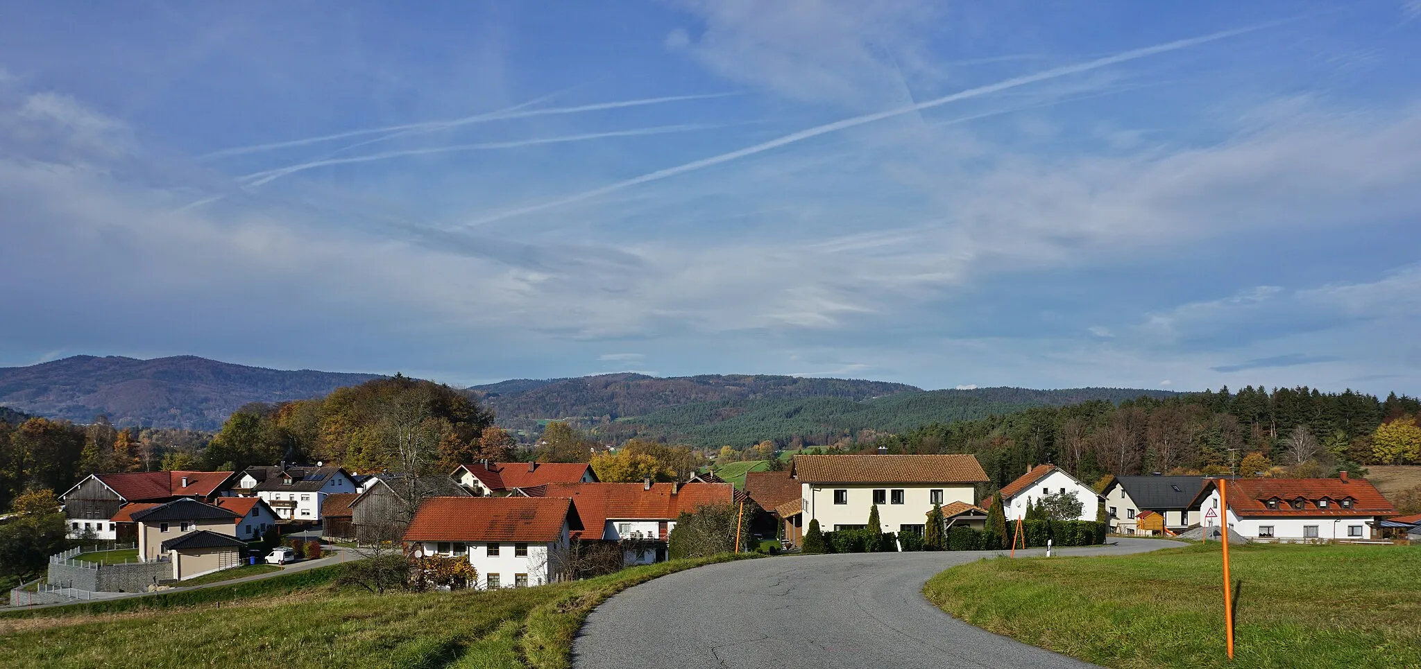 Photo showing: Gingharting, Ortsteil von Thurmansbang.