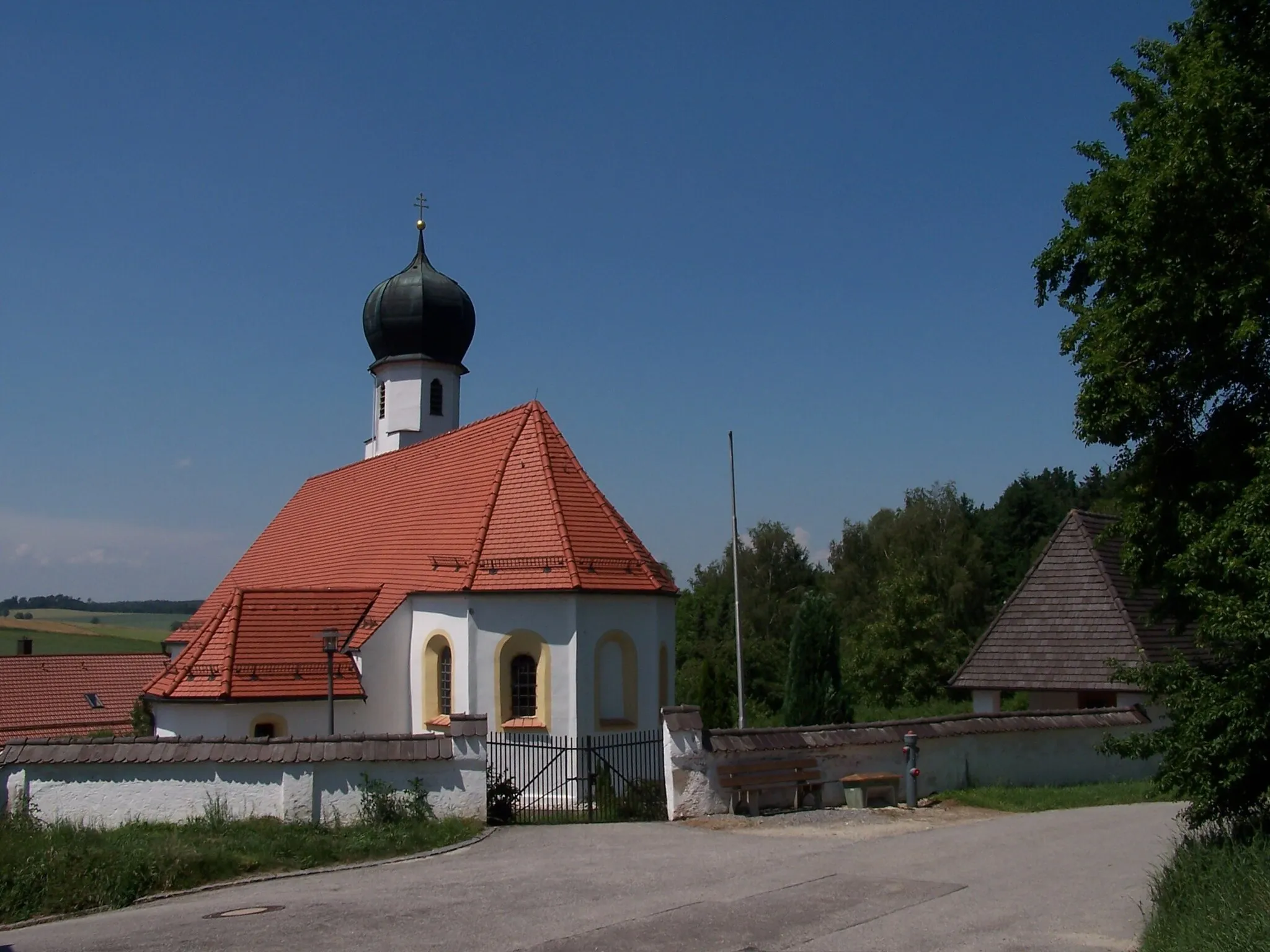 Photo showing: Kirche St. Wolfgang Gerabach