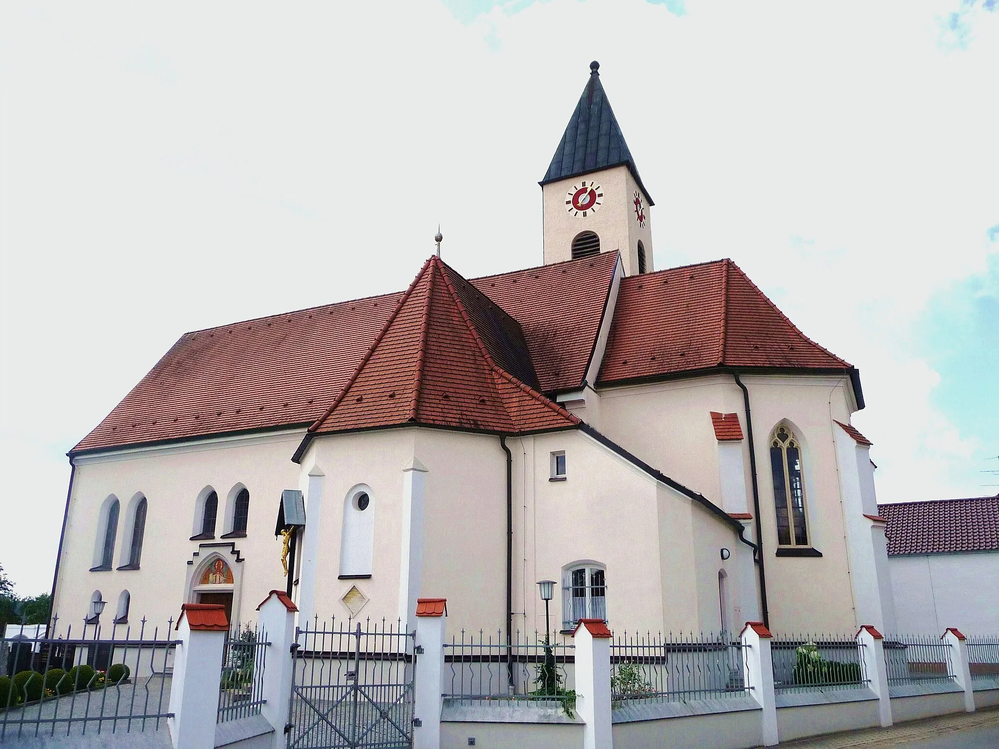 Photo showing: Die Pfarrkirche St. Vitus in Willing, Stadt Osterhofen